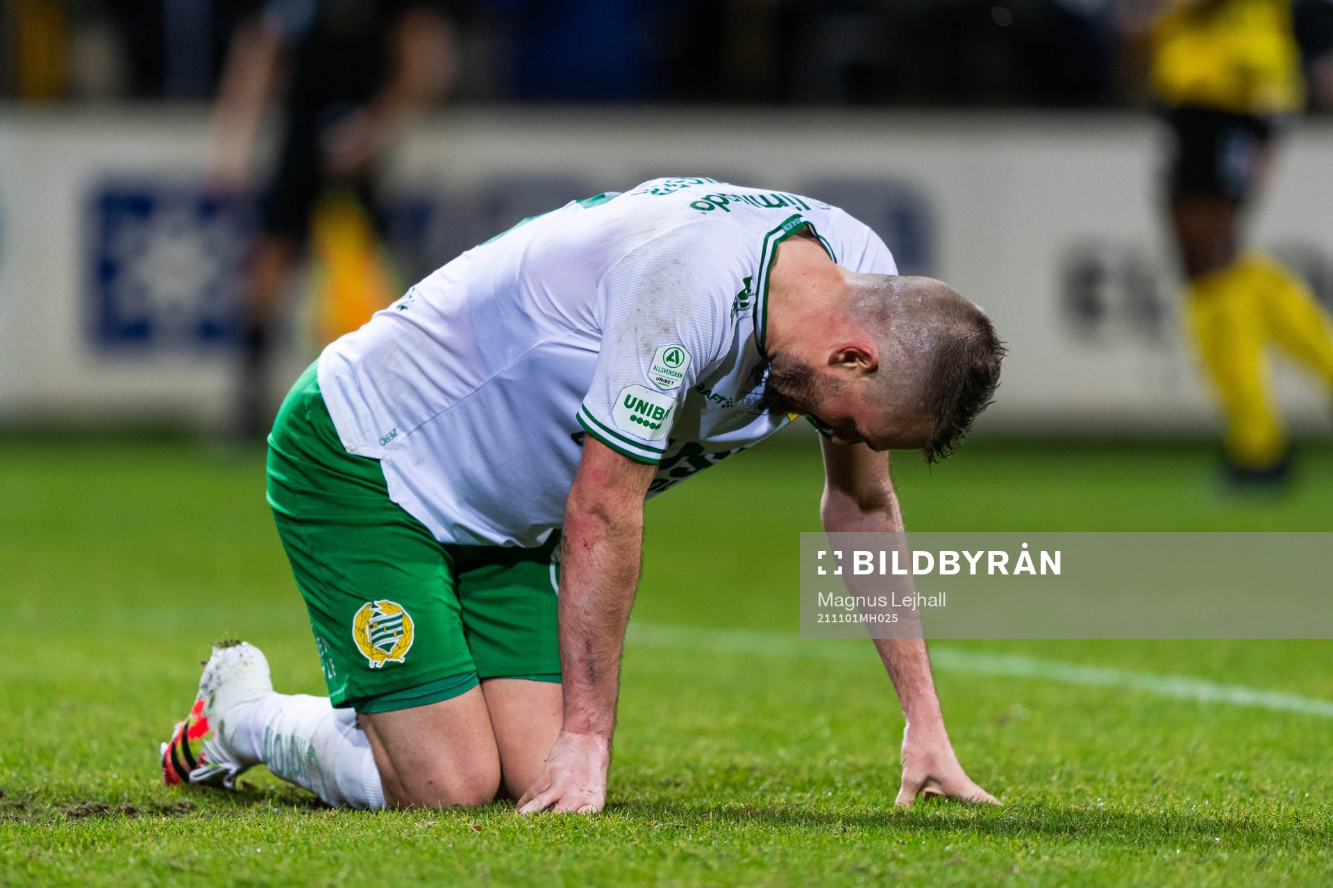 Hammarbys Mads Fenger Nielsen deppar