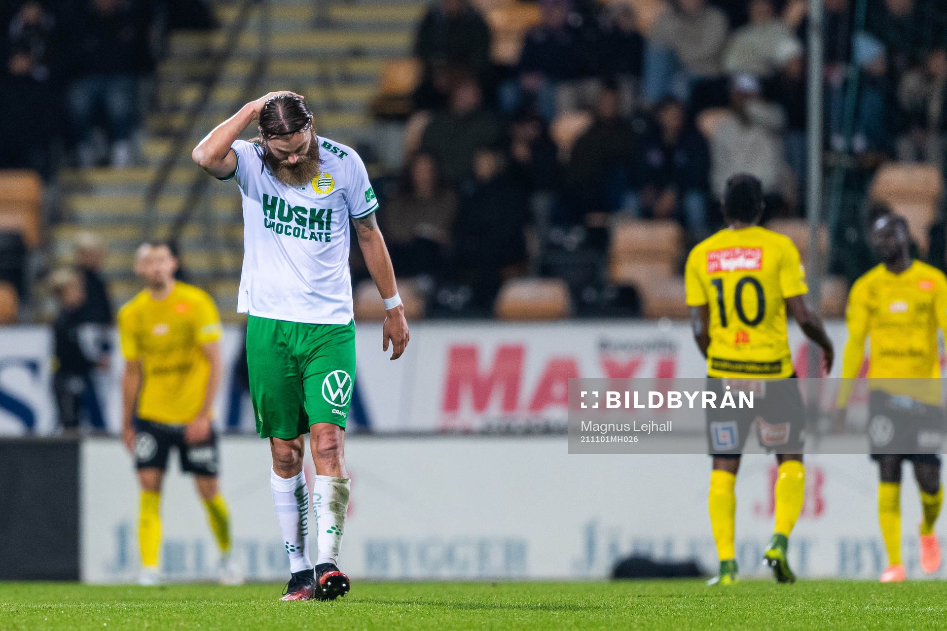 Hammarbys Bjørn Paulsen deppar