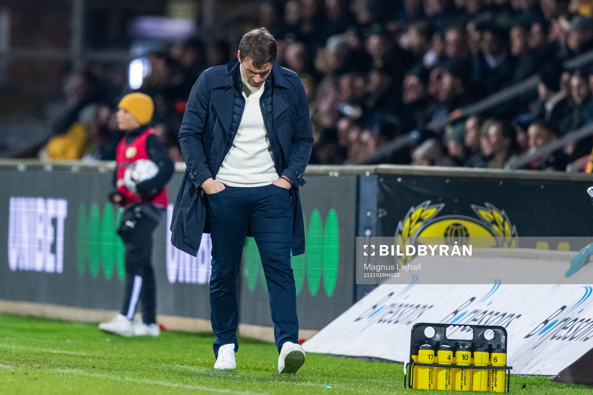 Hammarbys tränare Milos Milojevic deppar