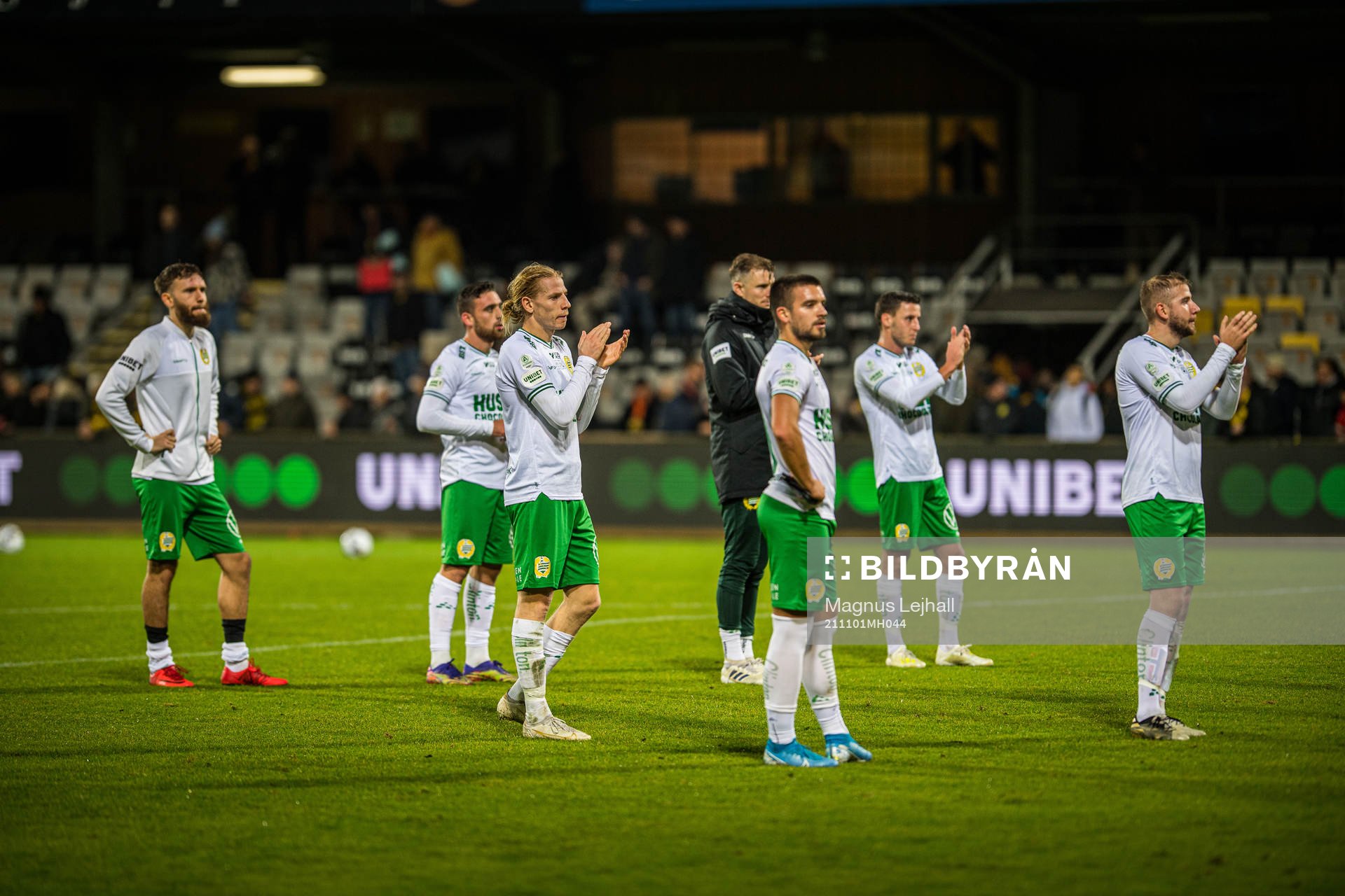 Hammarby deppar och tackar supportrarna
