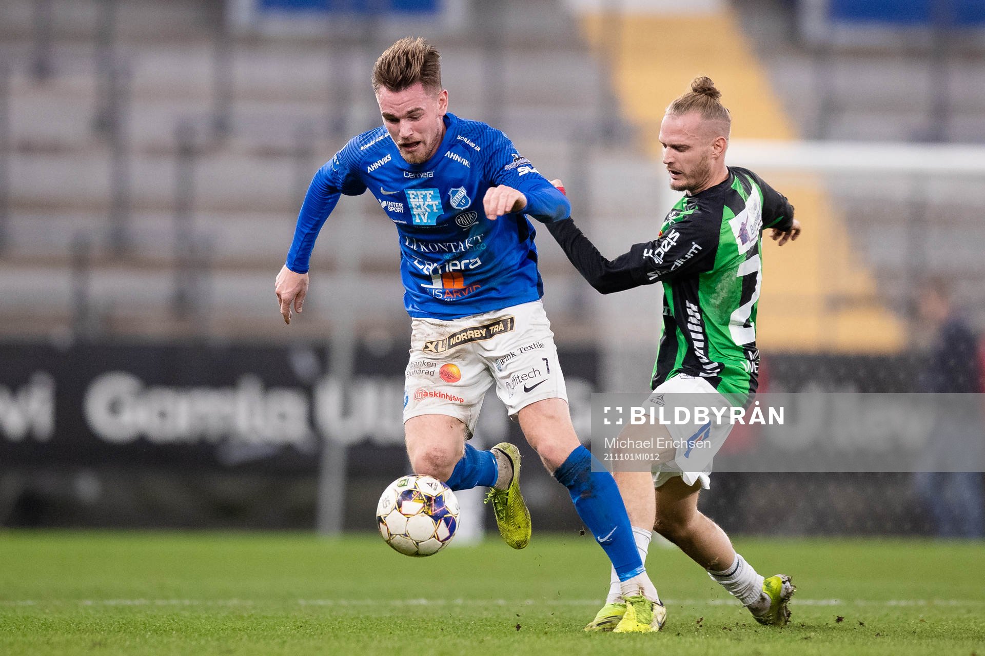 Norrbys Rasmus Örqvist och GAIS Jonas Lindberg