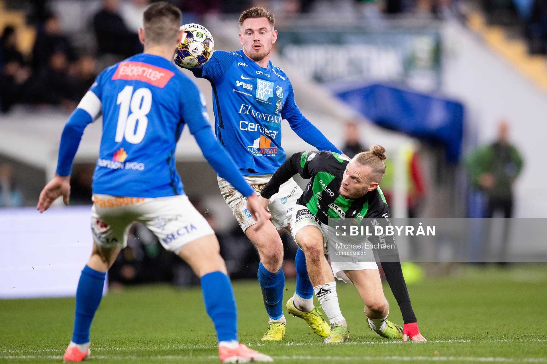 Norrbys Rasmus Örqvist och GAIS Jonas Lindberg