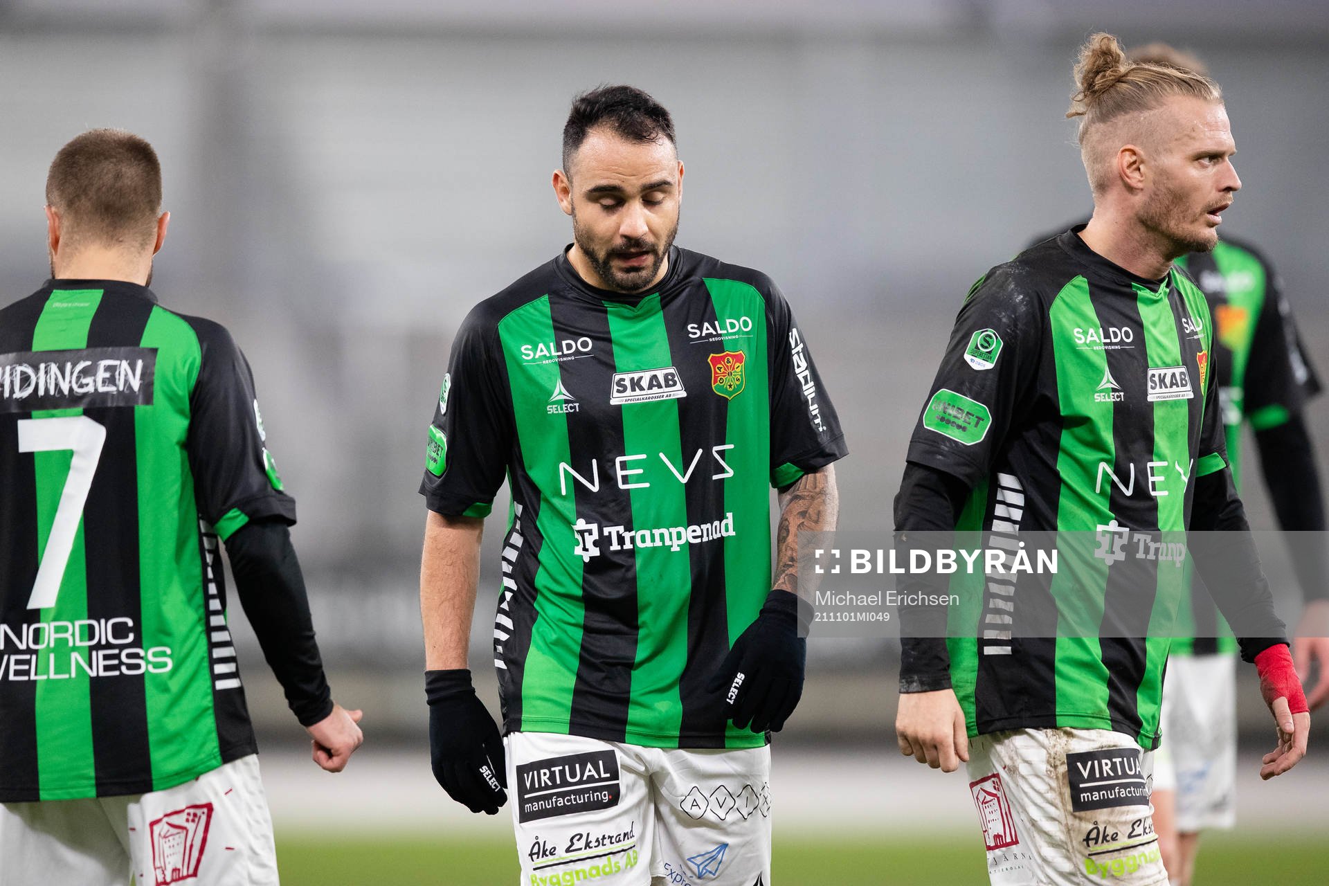 GAIS Richard Yarsuvat  och Jonas Lindberg deppar