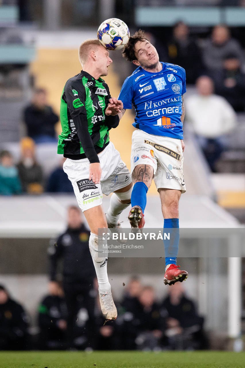 GAIS Joackim Åberg och Norrbys Luis Argudo
