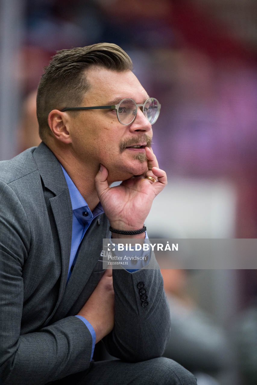 Leksands tränare Björn Hellkvist