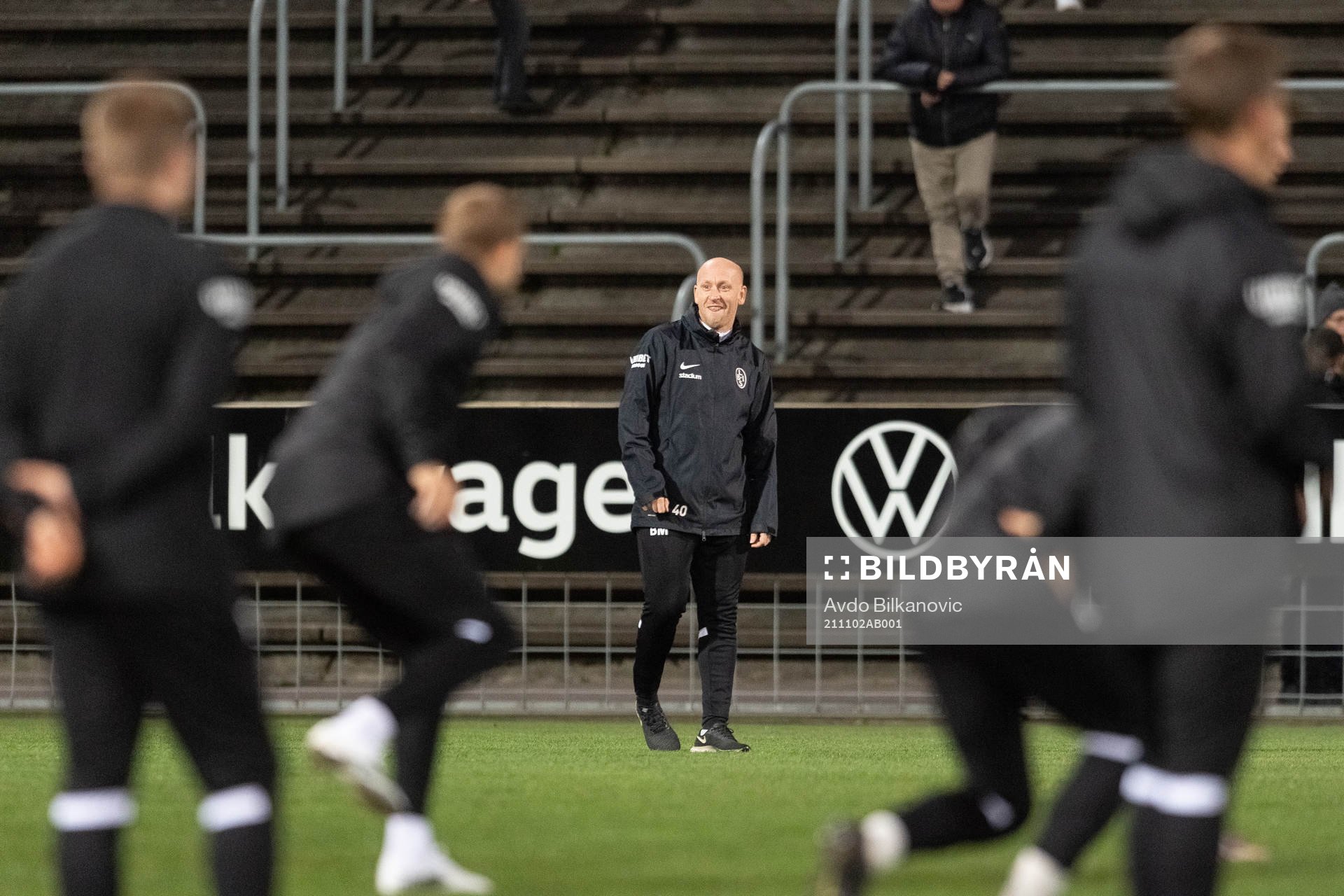 Landskronas tränare Billy Magnusson