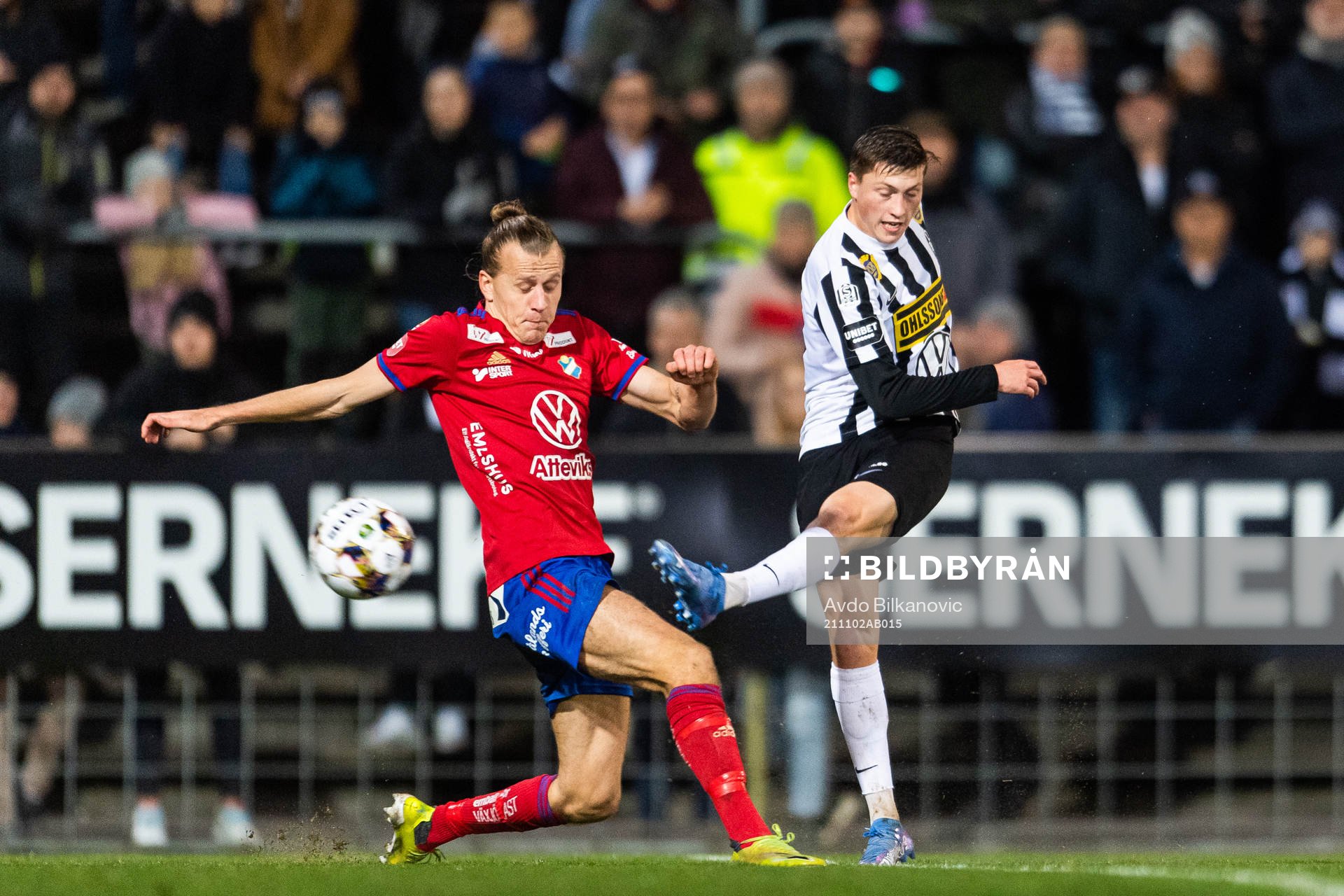 Östers Jesper Jonasson Westermark och Landskronas Kevin