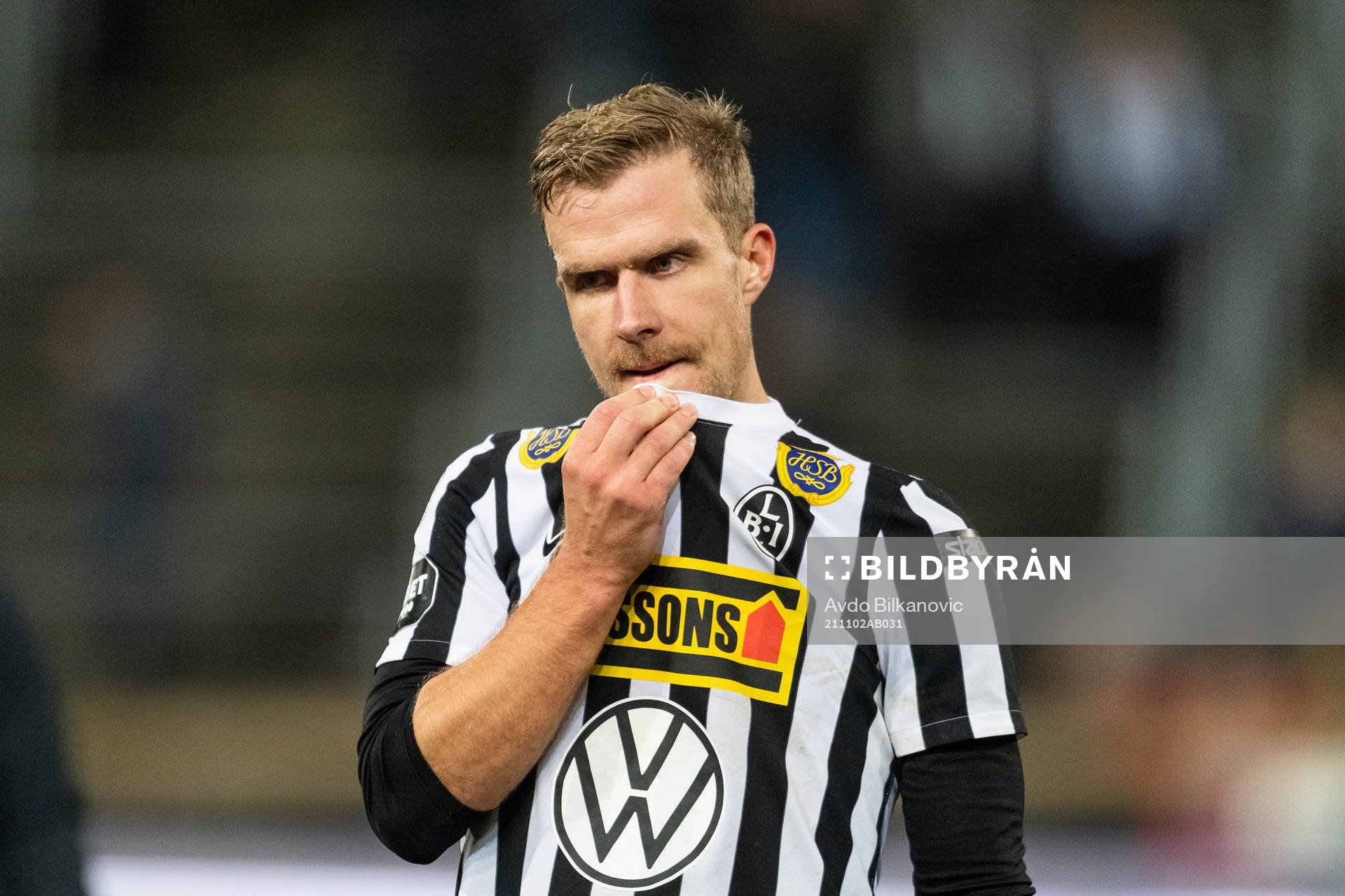 Landskronas Linus Olsson deppar