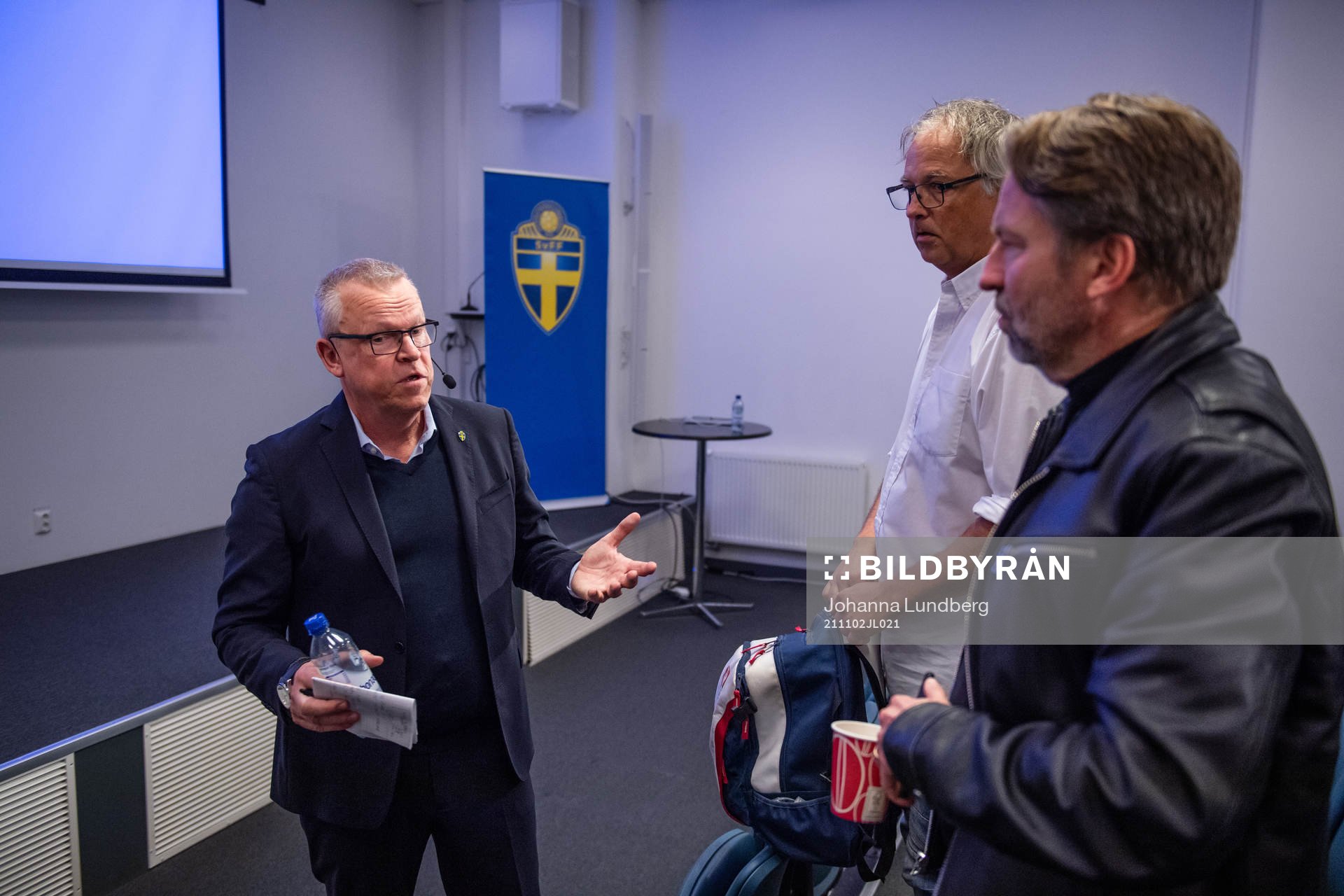 Head coach Janne Andersson of the Swedish national football