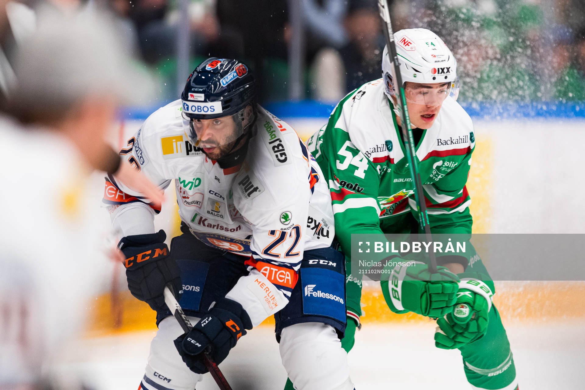 Växjös Tobias Rieder och Rögles William Wallinder