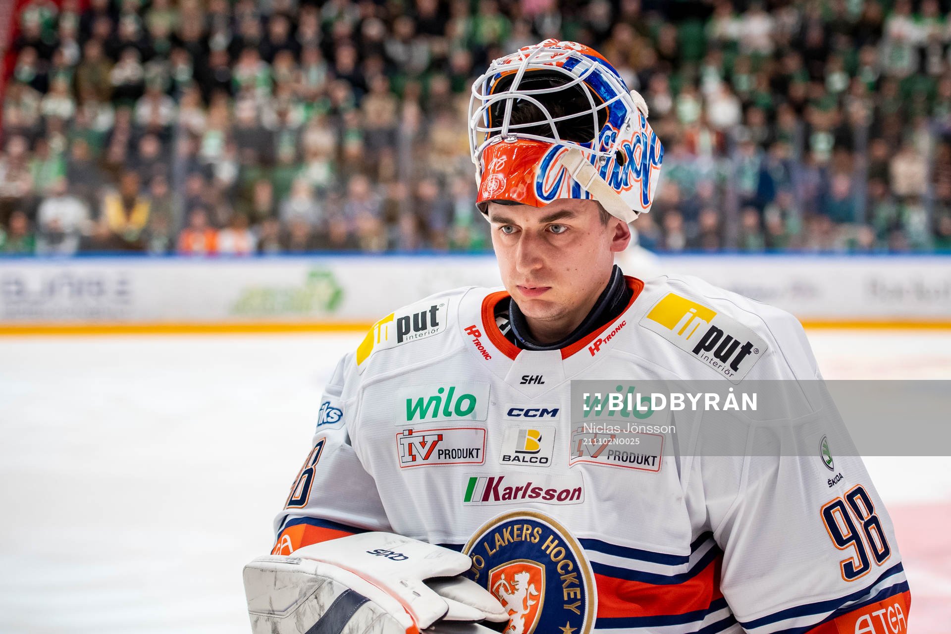 Växjös målvakt Janis Kalnins
