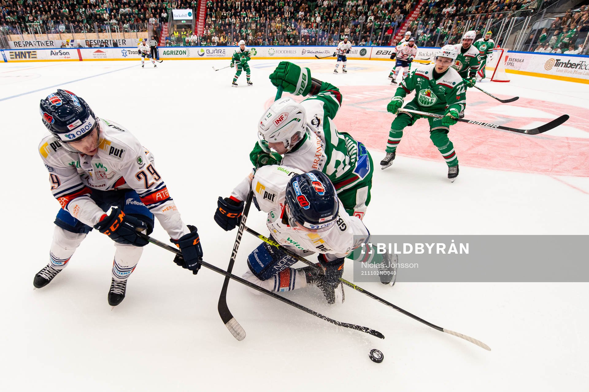 Växjös Pontus Holmberg och Hugo Pettersson