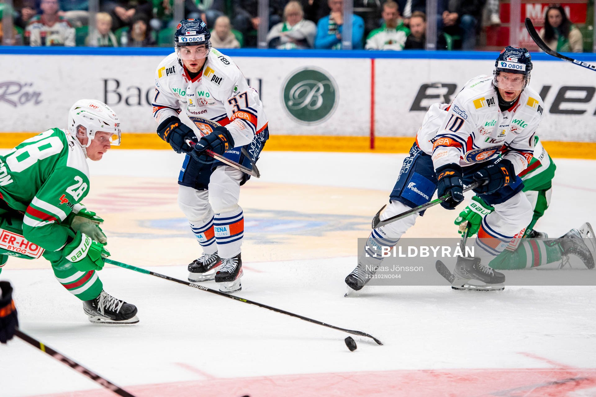 Växjös Glenn Gustafsson och Richard Gynge