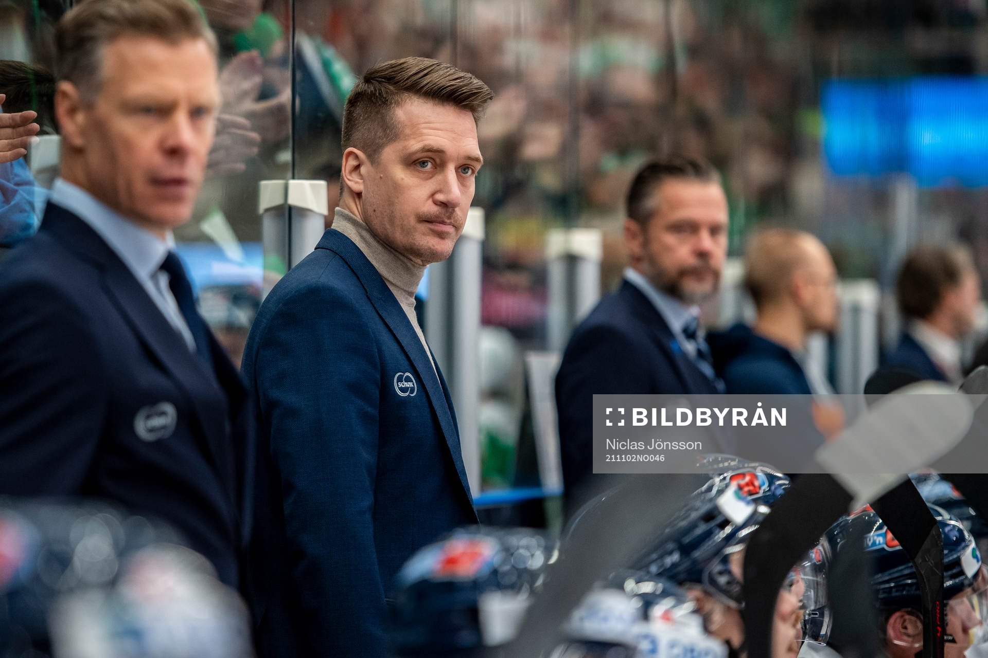 Växjös tränare Sam Hallam