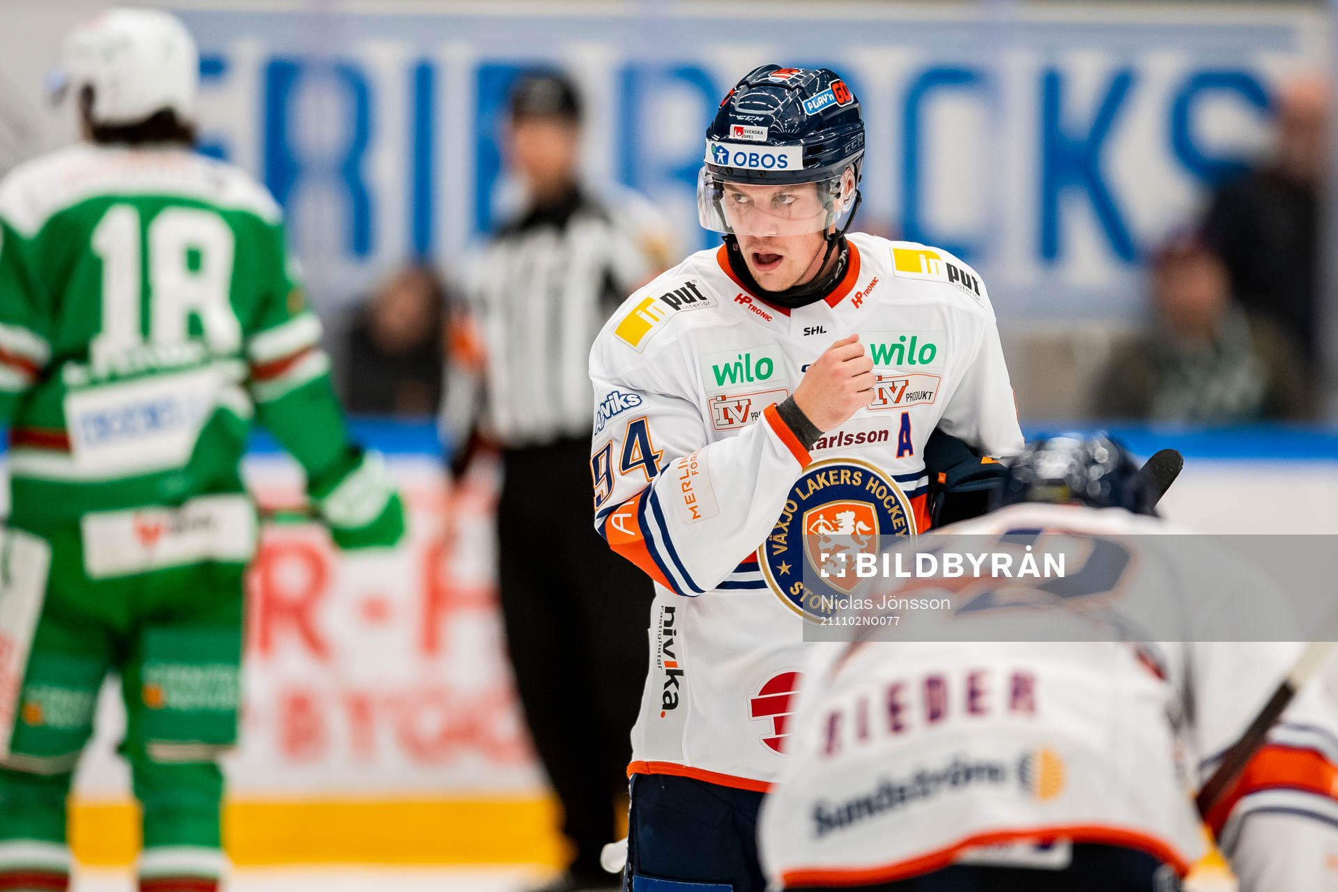 Växjös Joel Persson deppar