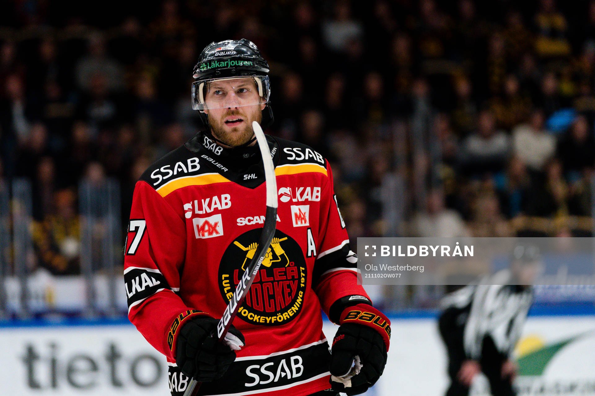 Luleås Linus Omark deppar