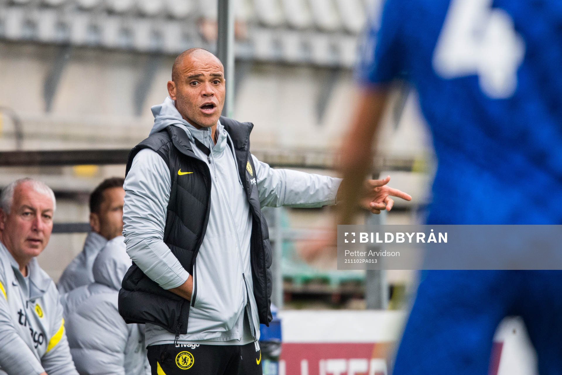 Andy Myers, head coach of Chelsea