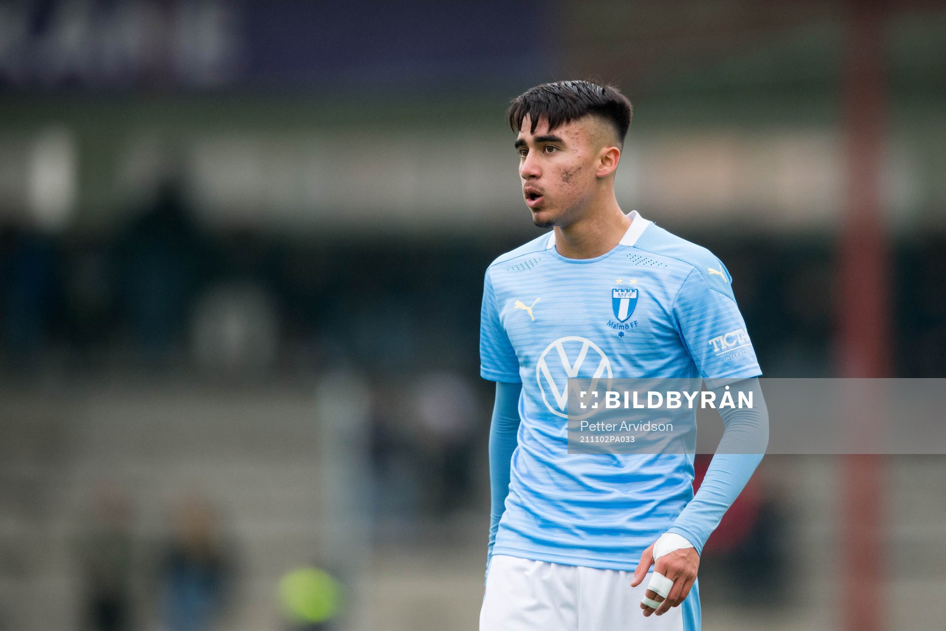 Alexander Hughes of Malmö FF