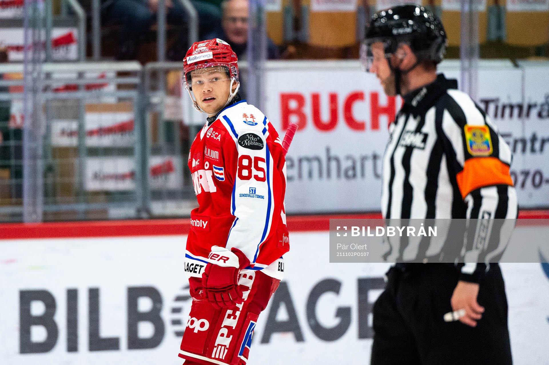Timrås Filip Westerlund utvisas