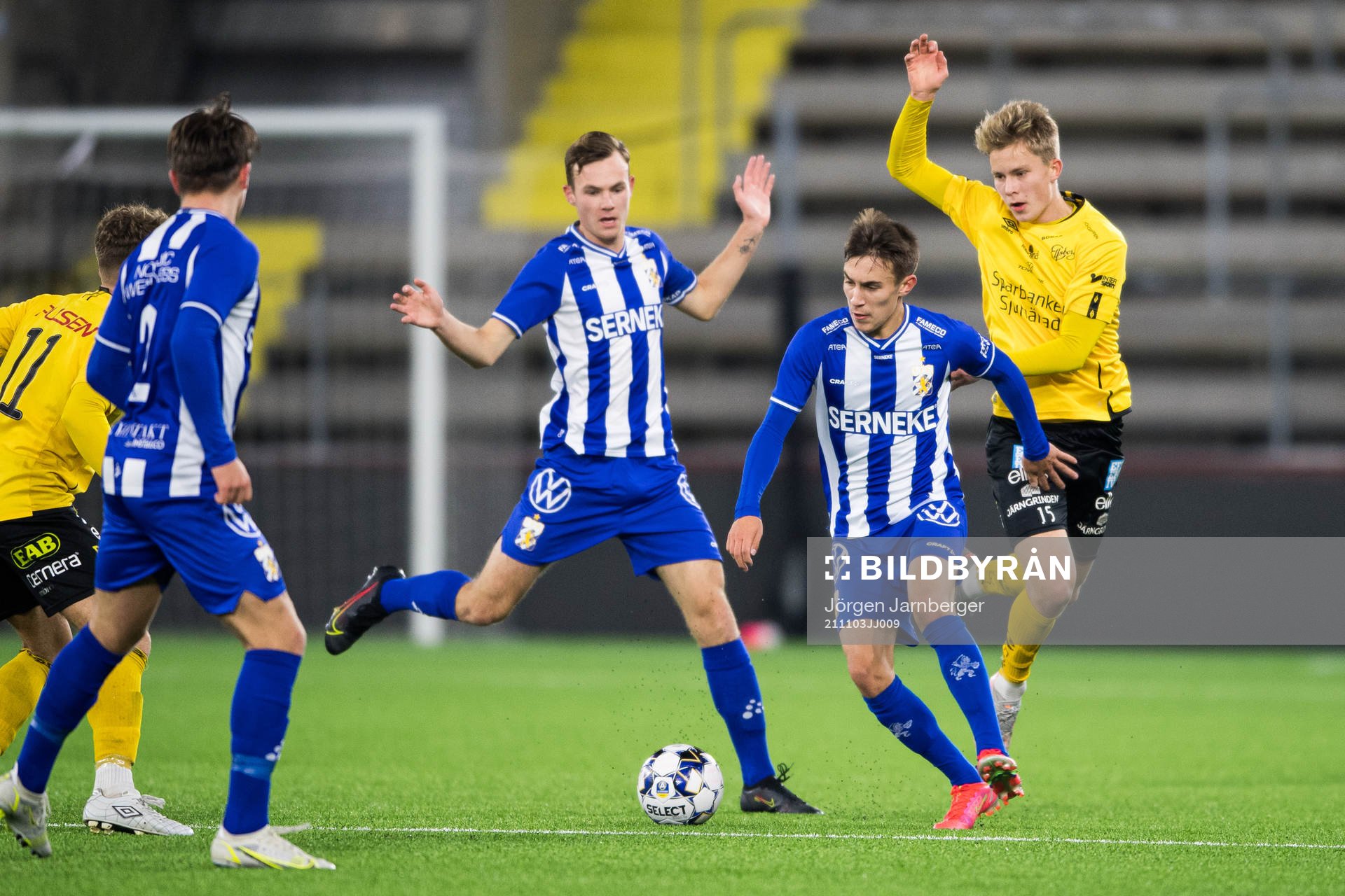 IFK Göteborgs Anton Kurochkin och Elfsborgs Filip Persson