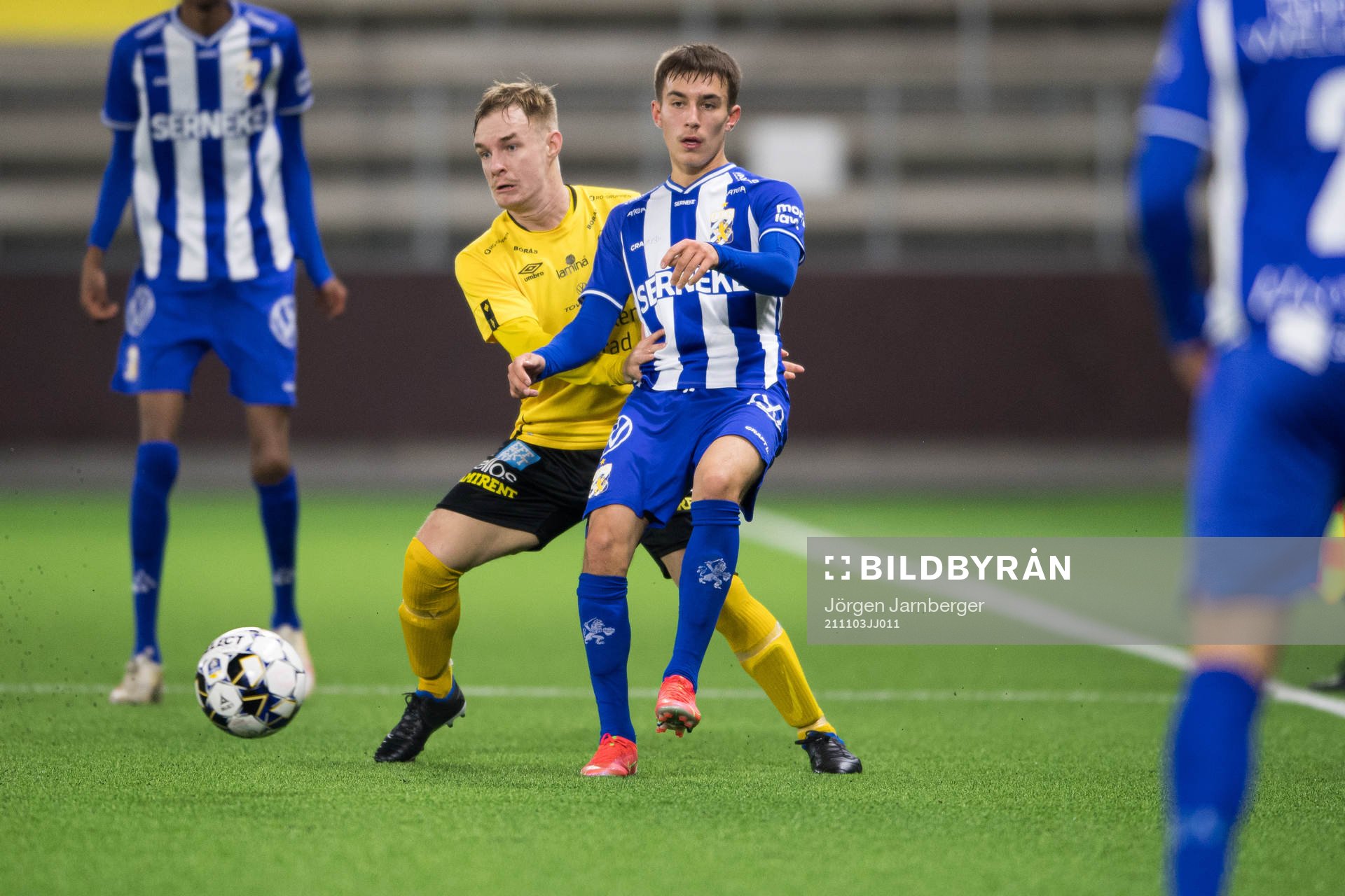 IFK Göteborgs Anton Kurochkin och Elfsborgs Mattias