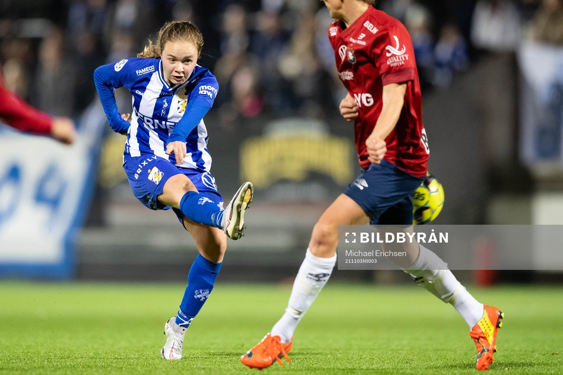 IFK Göteborgs Thilda Gianello kvitterar till 1-1