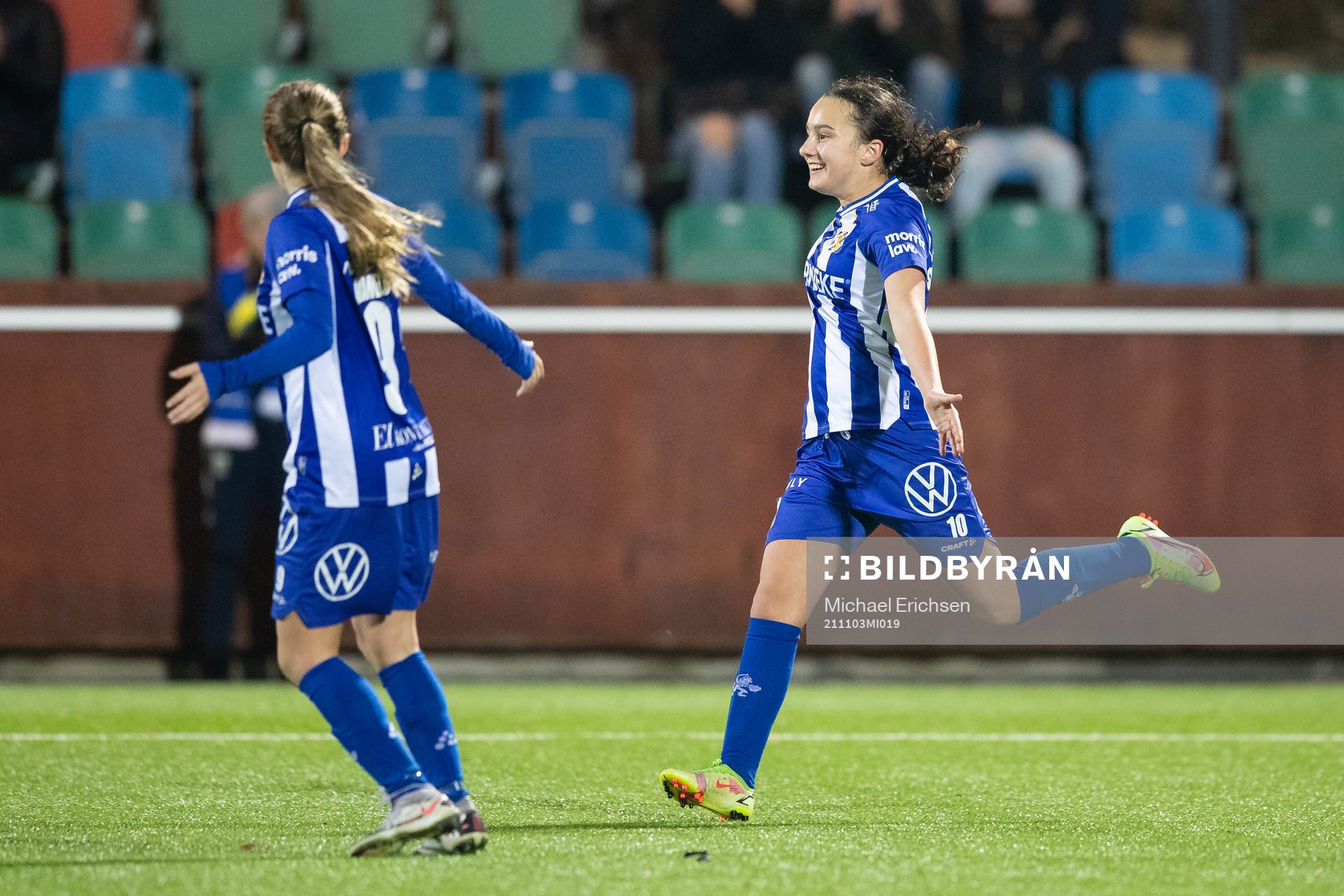IFK Göteborgs Victoria Svanström jublar