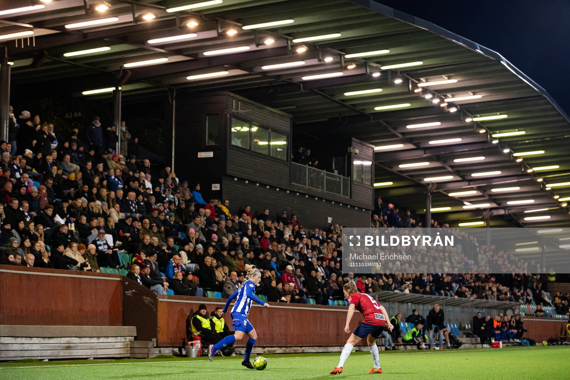 IFK Göteborgs Filippa Hopkins och Örgrytes Emma