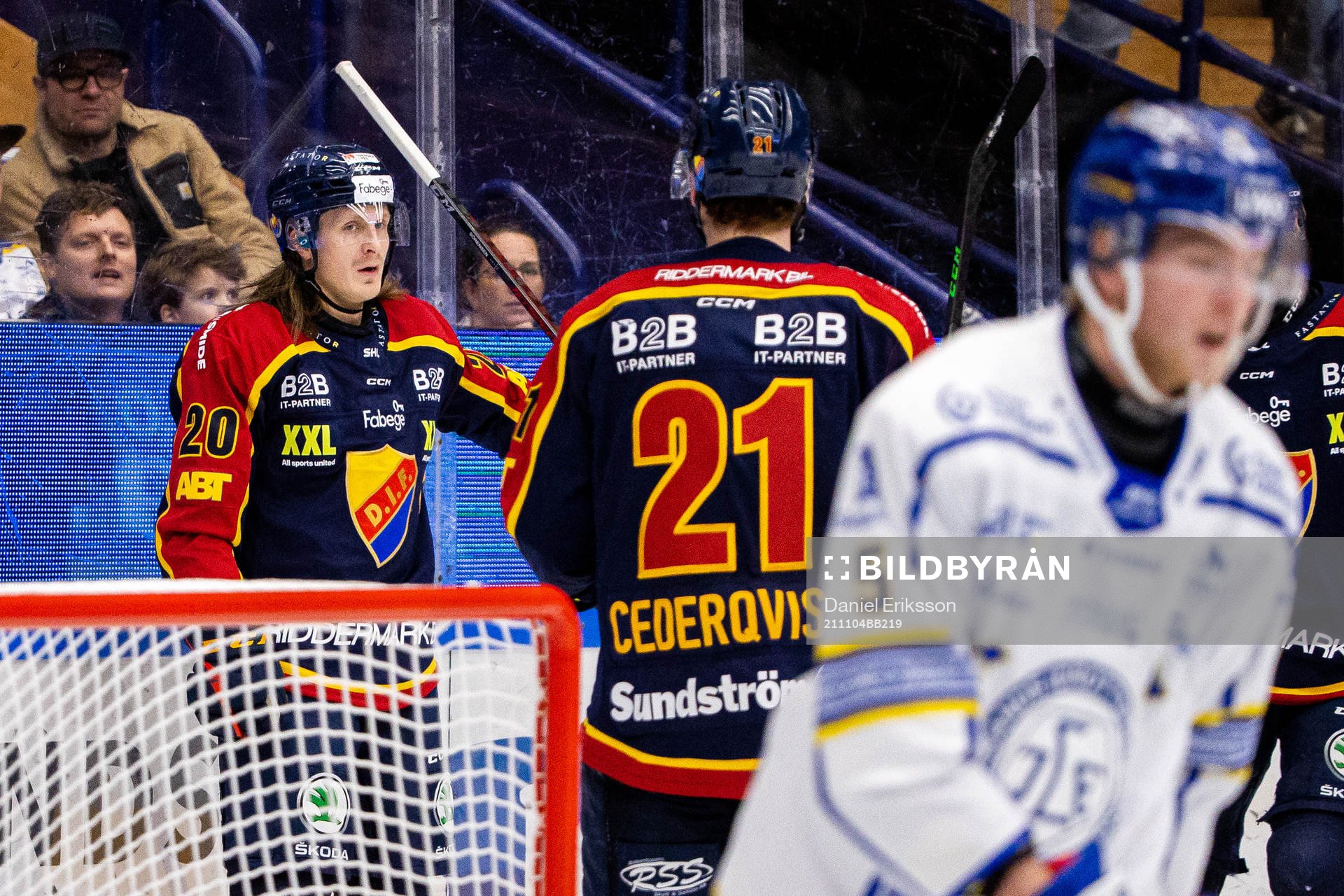 Djurgårdens Marcus Sörensen jublar