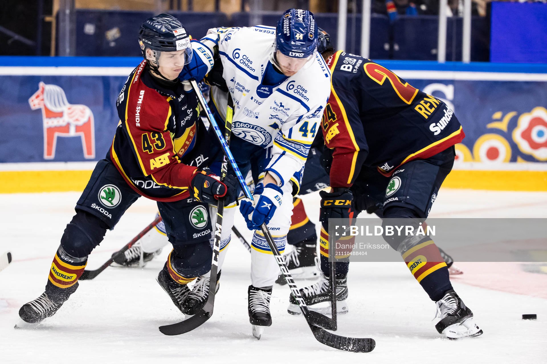 Djurgårdens Tom Nilsson och Leksands Carter Ashton