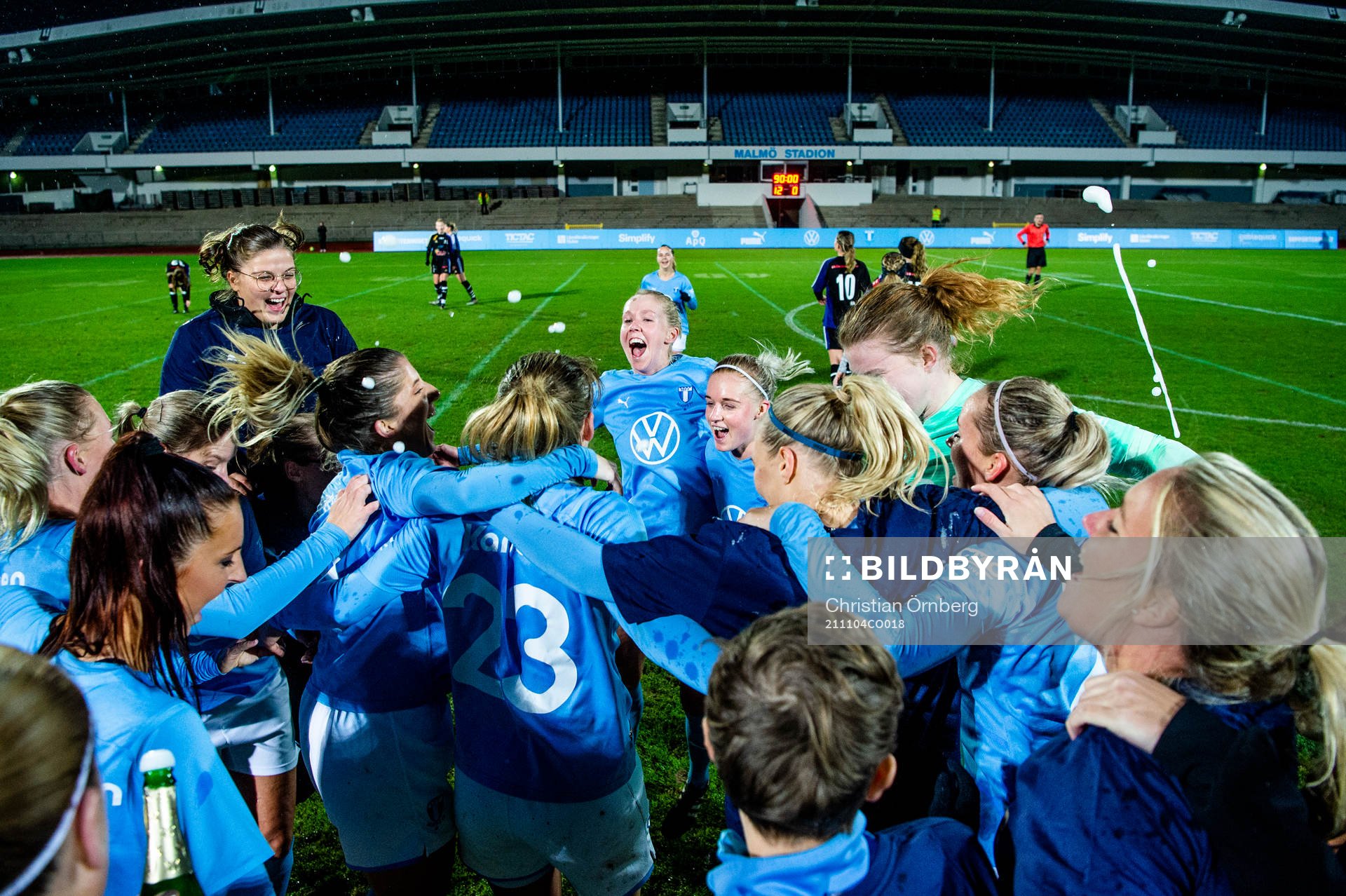 Malmö FF firar seriesegern