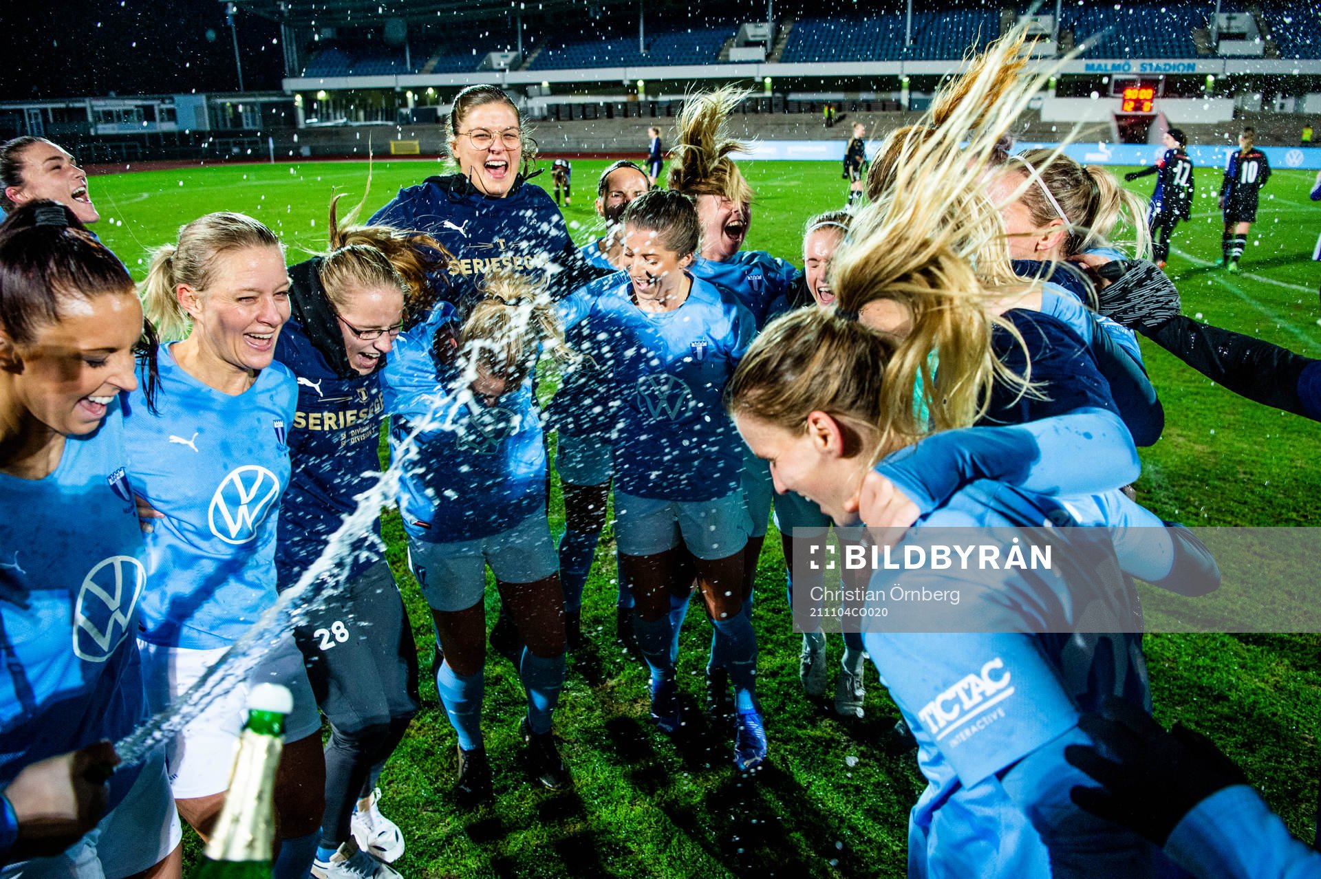 Malmö FF firar seriesegern
