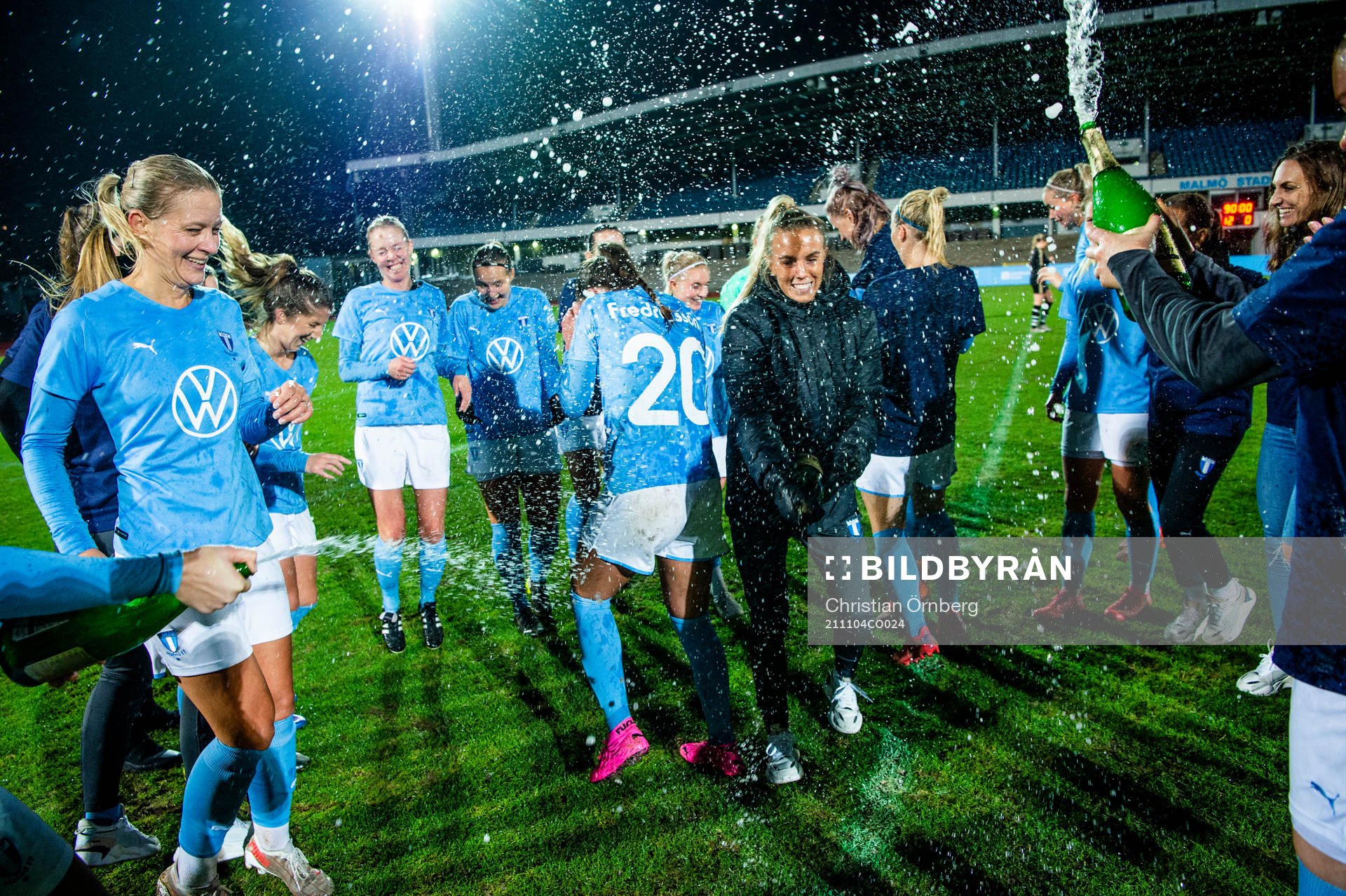 Malmö FF firar seriesegern