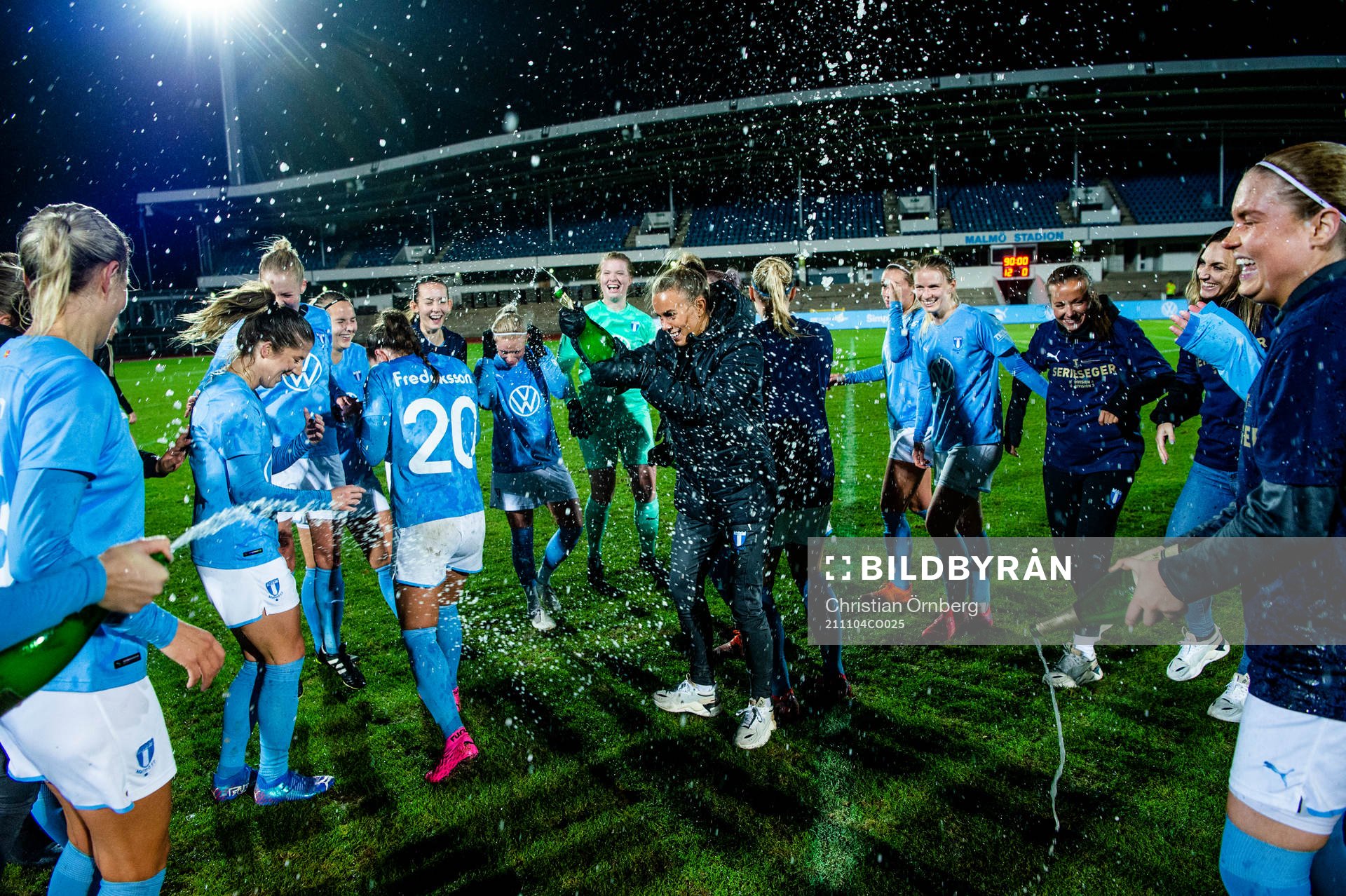 Malmö FF firar seriesegern