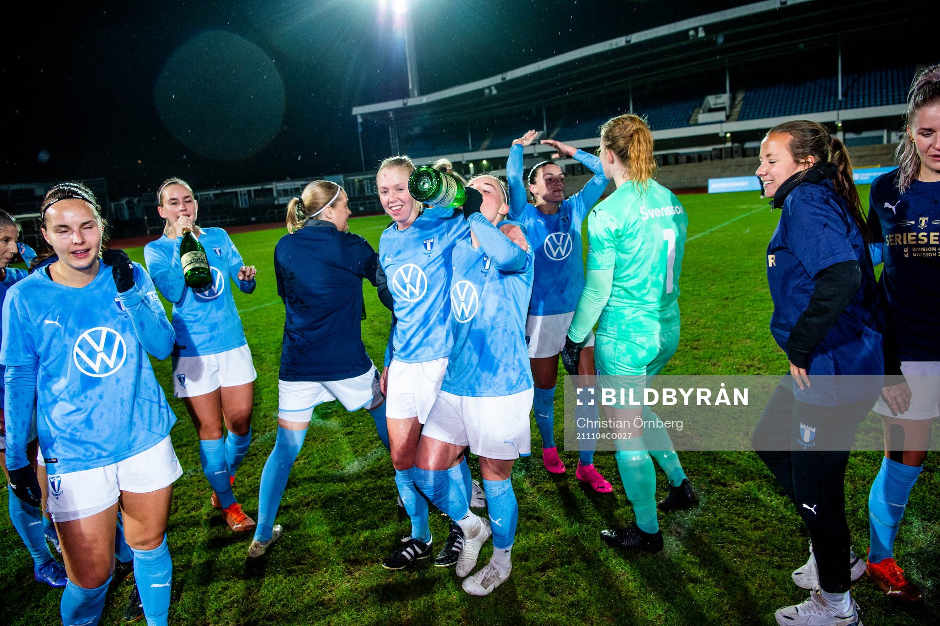 Malmö FF firar seriesegern