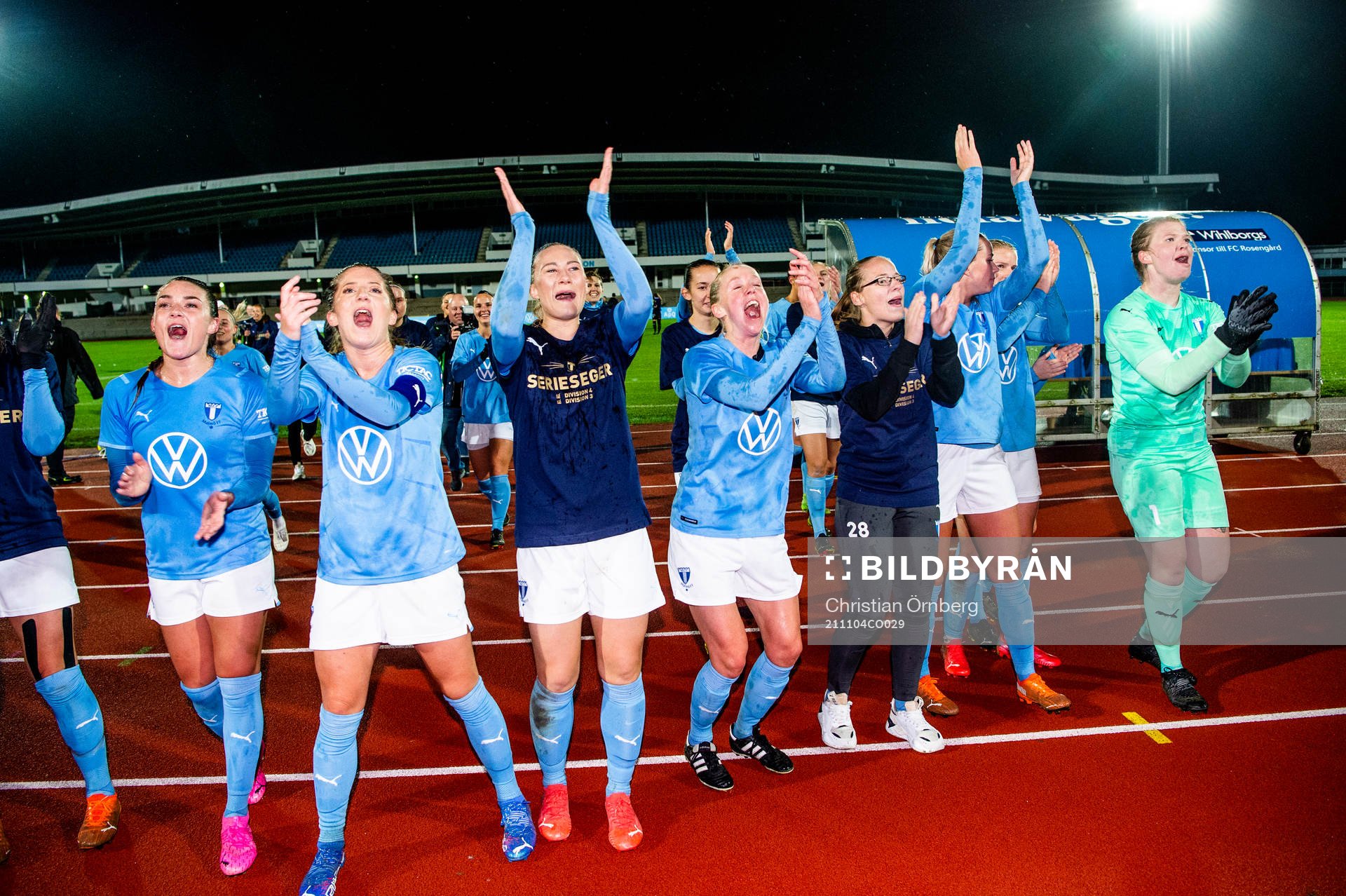 Malmö FF firar seriesegern