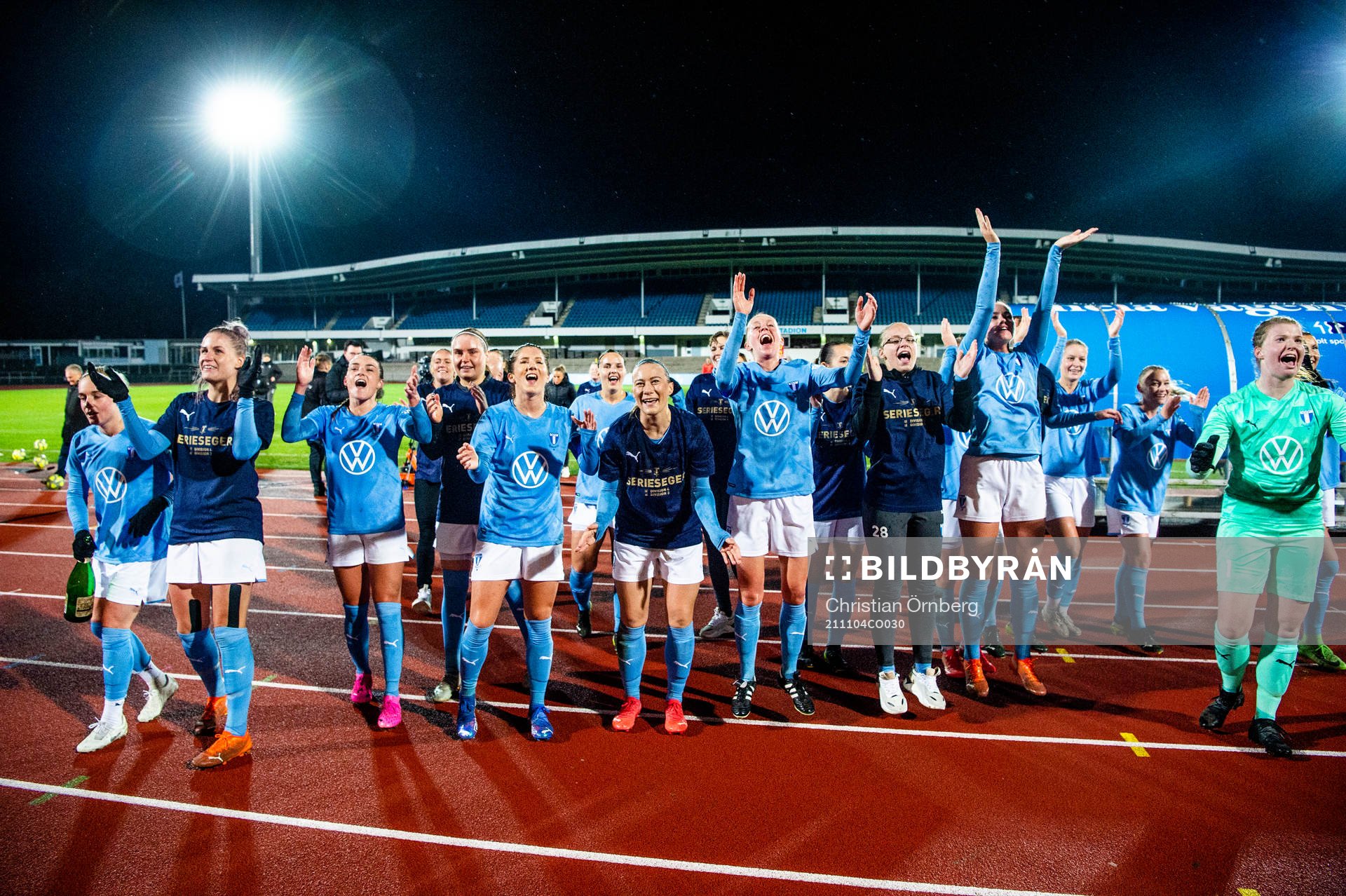 Malmö FF firar seriesegern