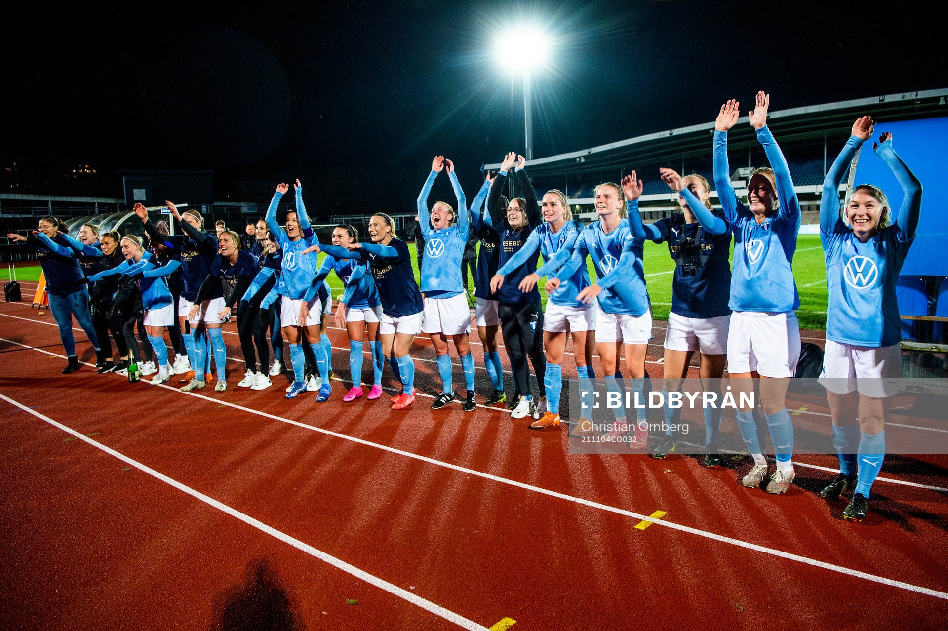 Malmö FF firar seriesegern