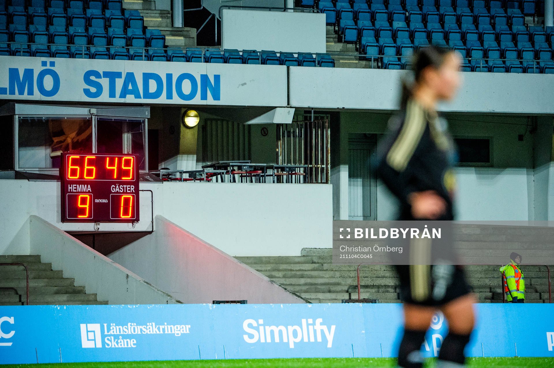 Dalby/Genarps spelare deppar vid ställningen 9-0