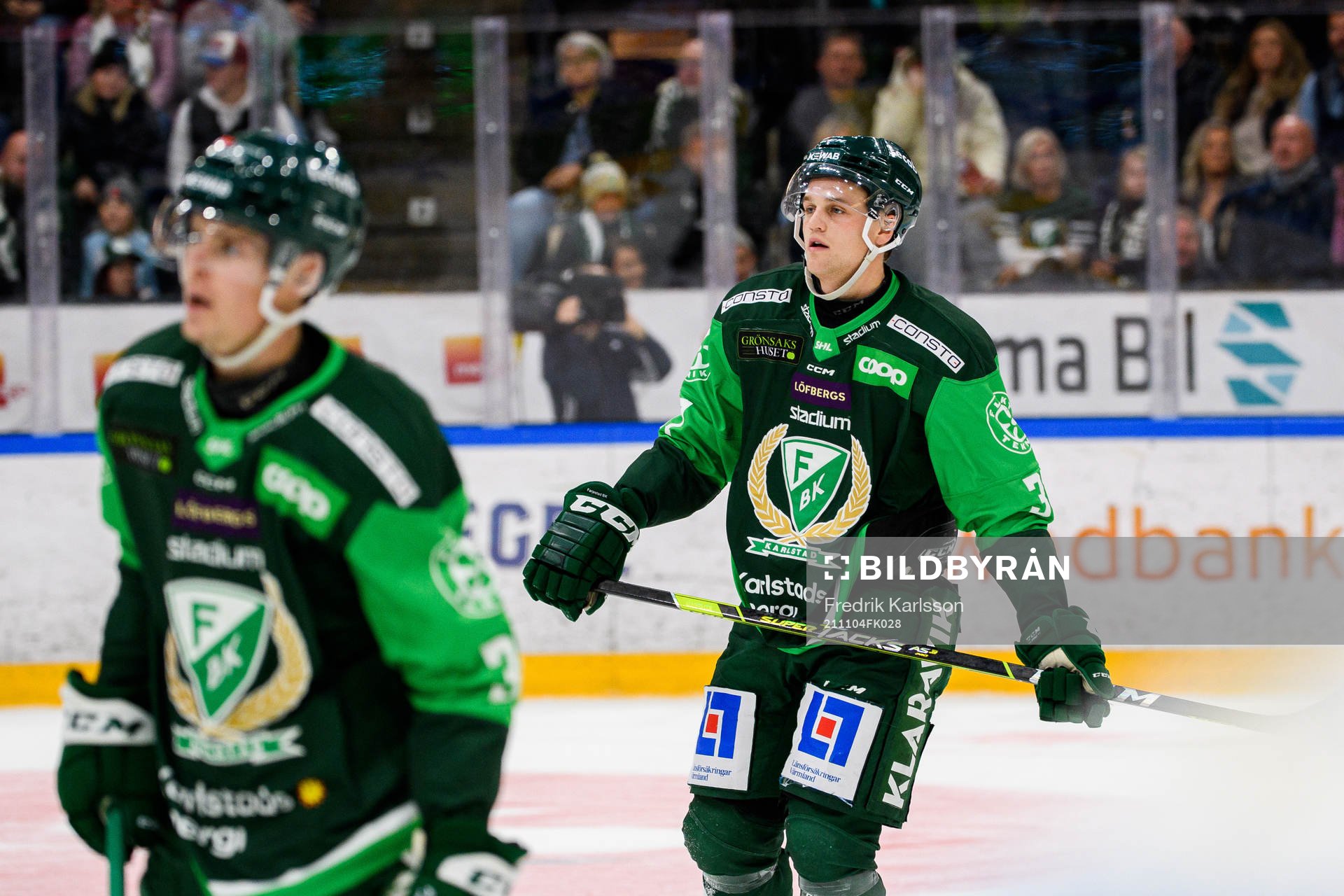 Färjestads Adam Ginning deeper