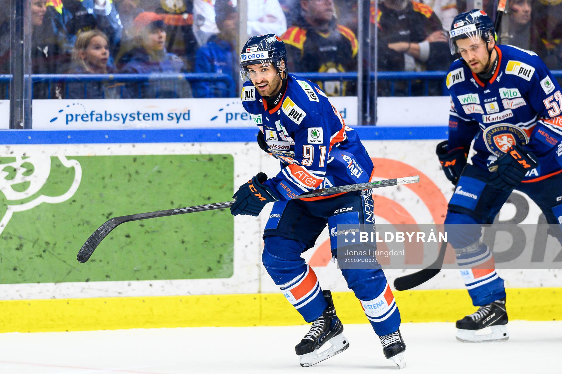 Växjös Andrew Calof jublar
