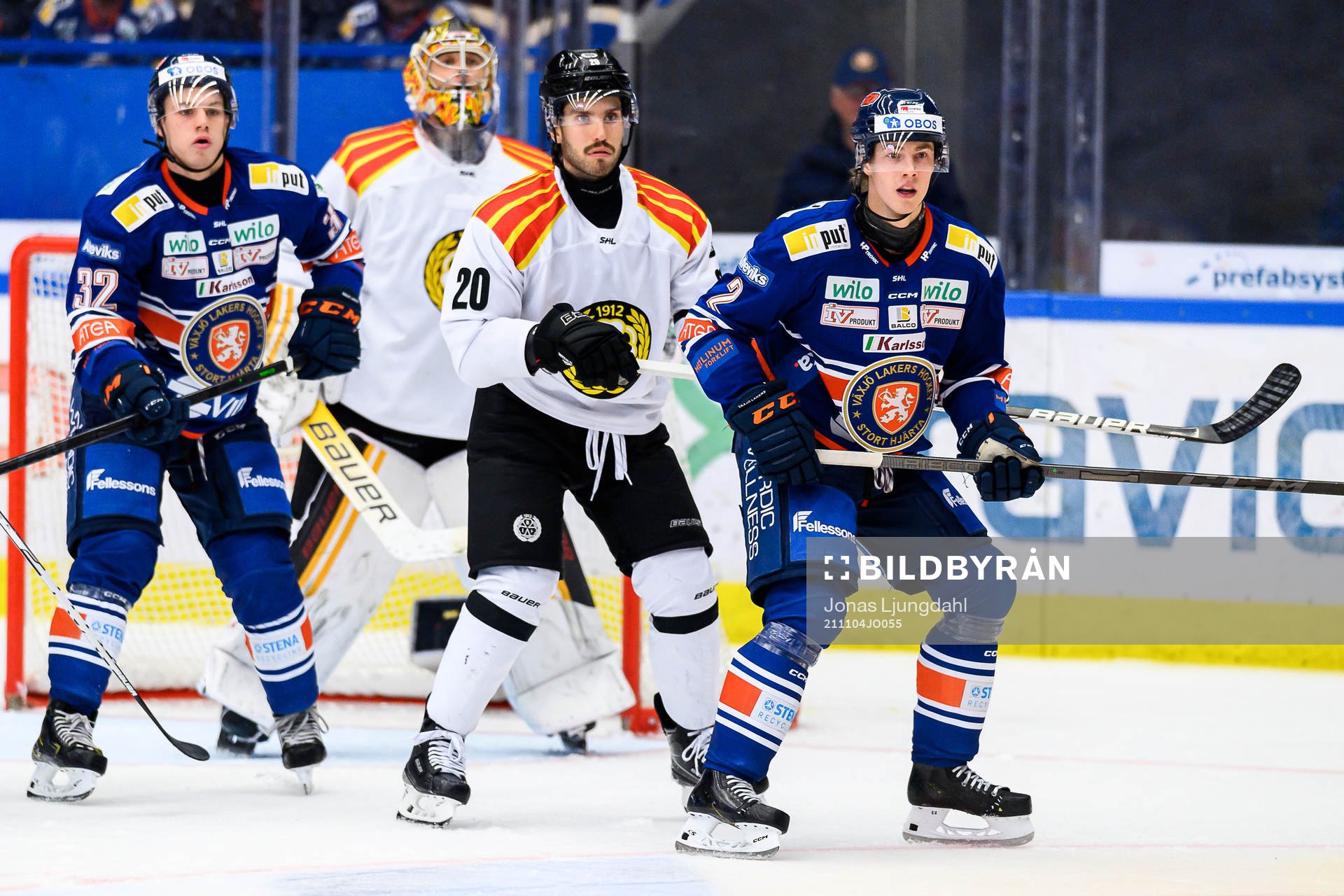 Växjös Oscar Hagman och Viktor Bernhardtz framför