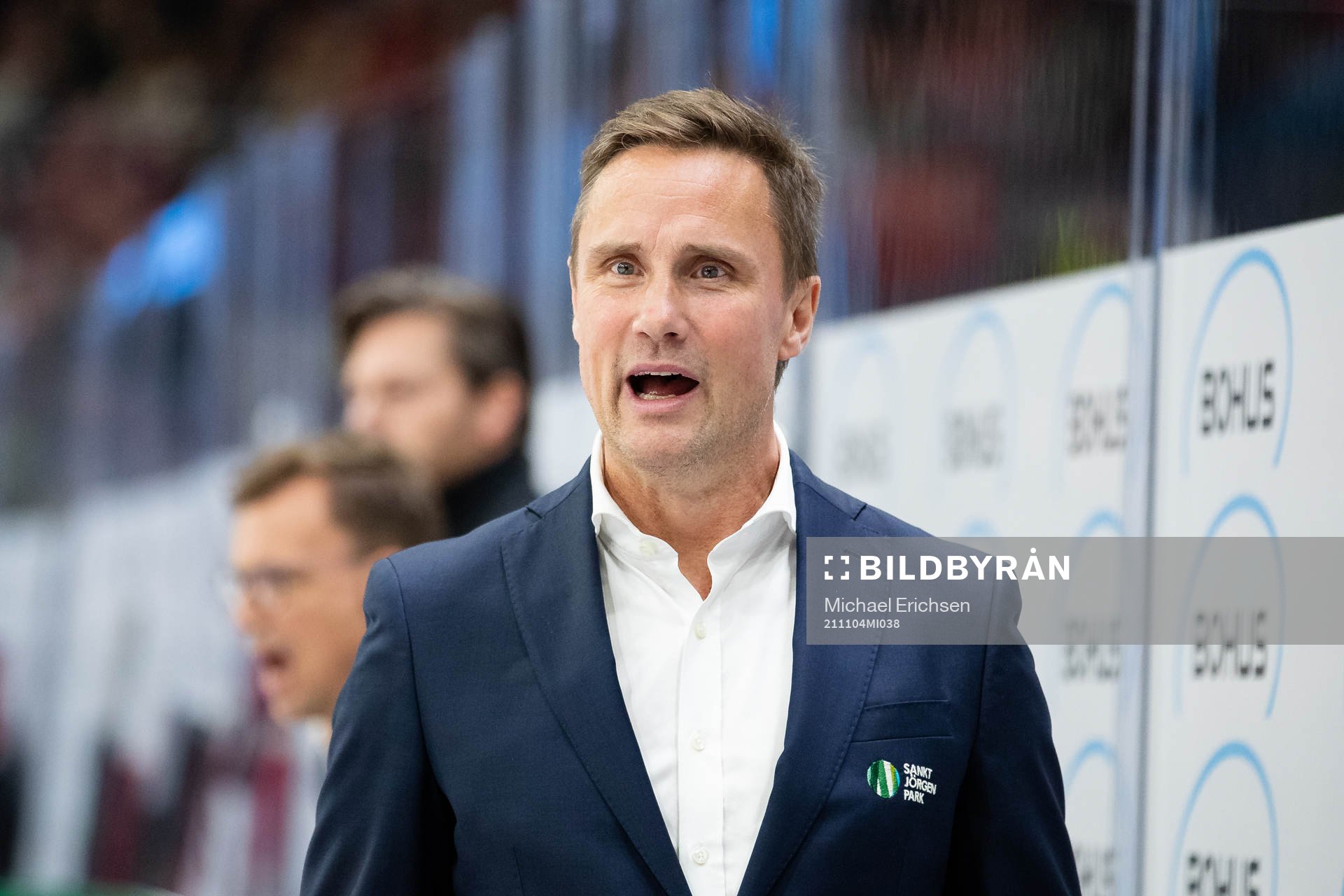 Frölundas tränare Roger Rönnberg