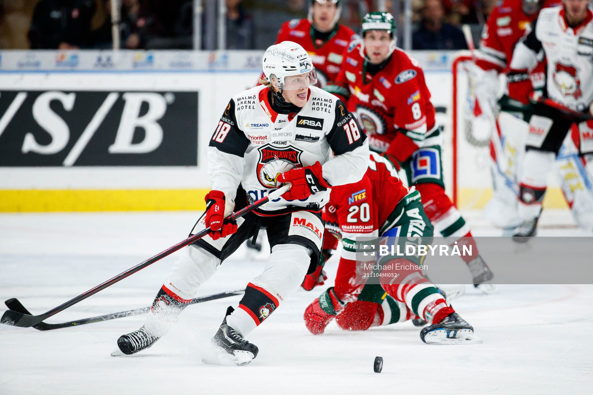 Malmö Redhawks Marcus Sylvegård