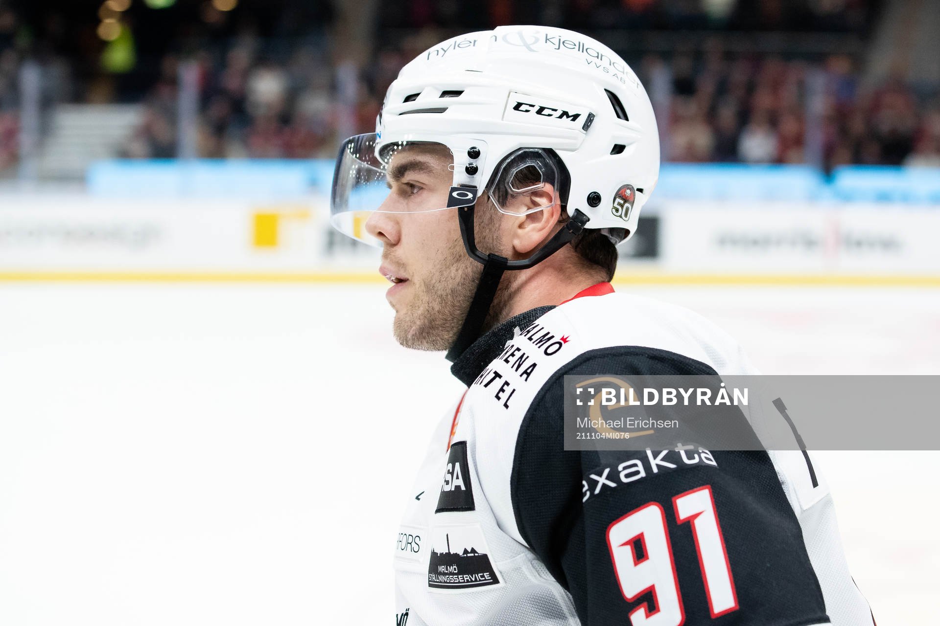 under ishockeymatchen i SHL mellan Frölunda och Malmö