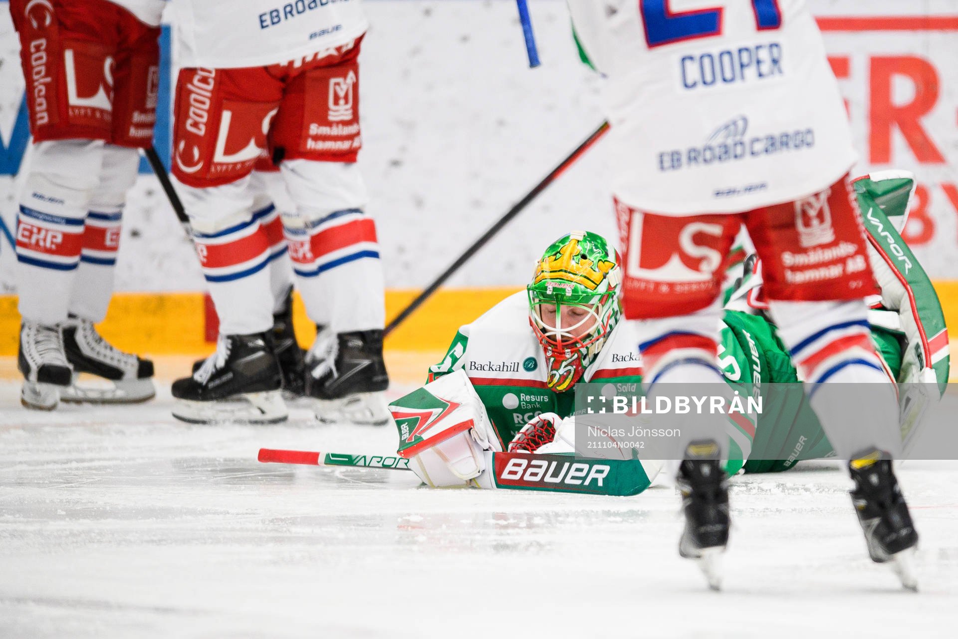 Rögles målvakt Christoffer Rifalk deppar