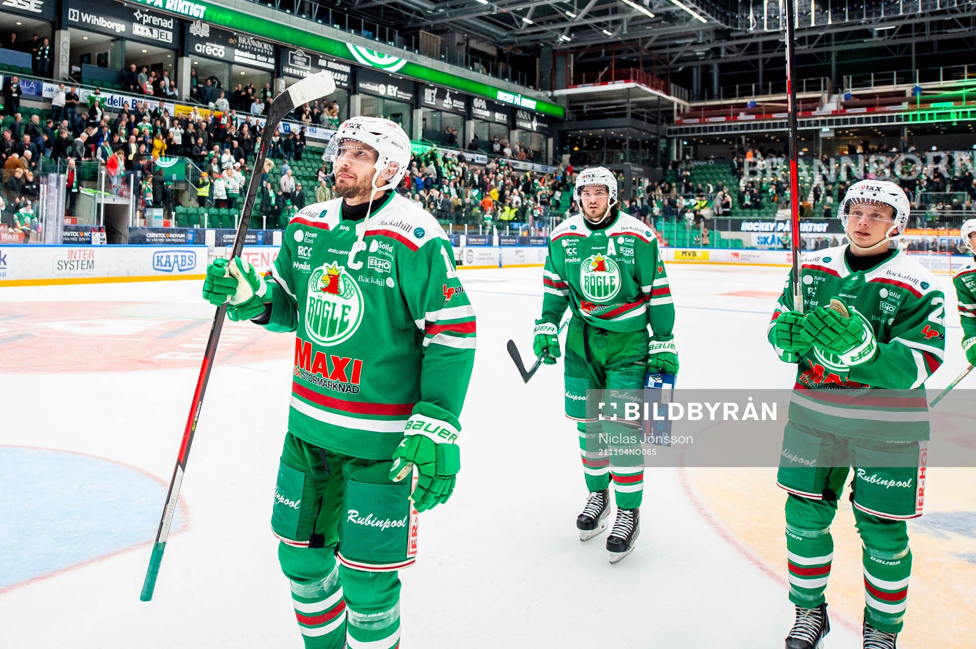 Rögles Mattias Sjögren jublar