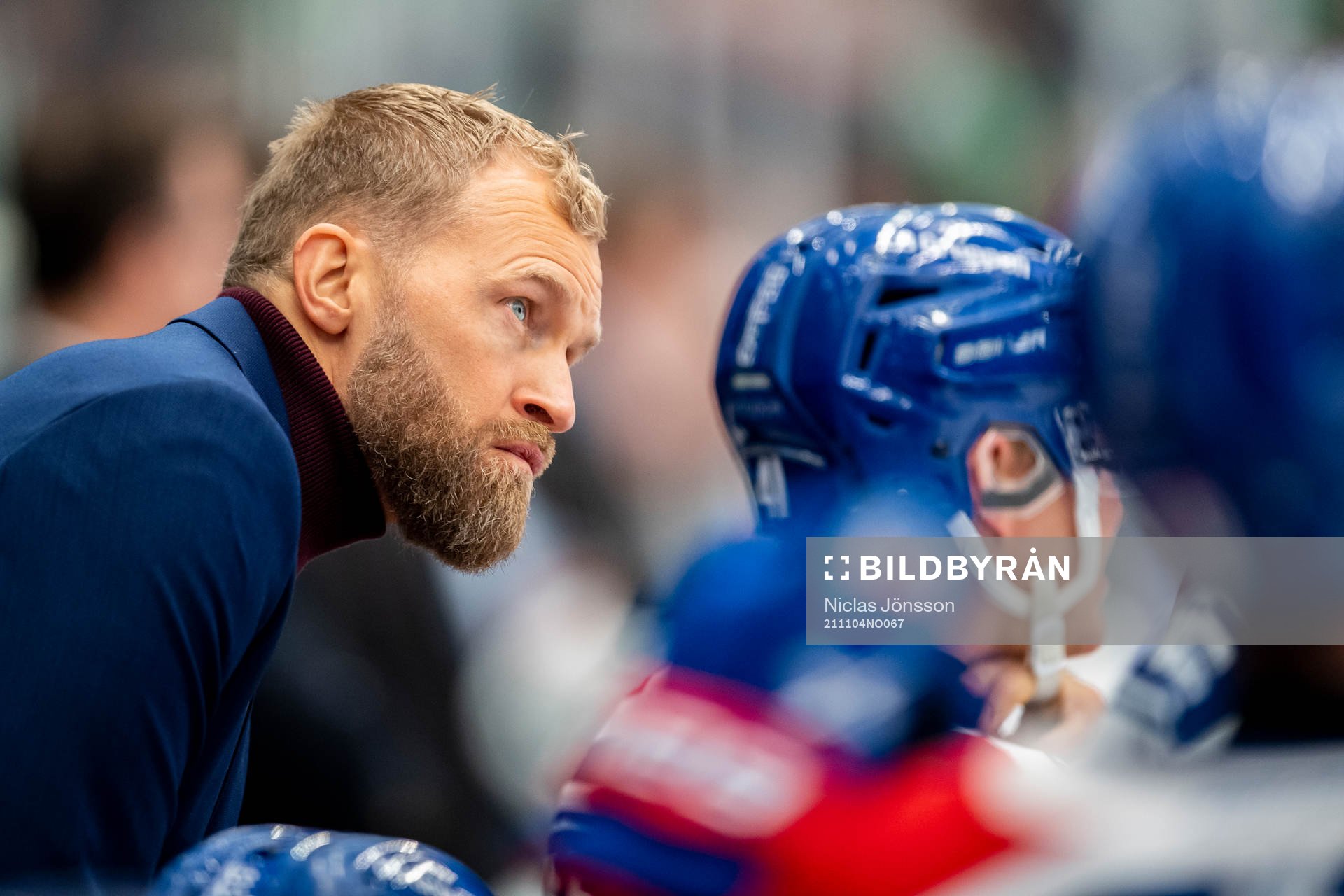 Oskarshamns assisterande tränare Mathias Tjärnqvist