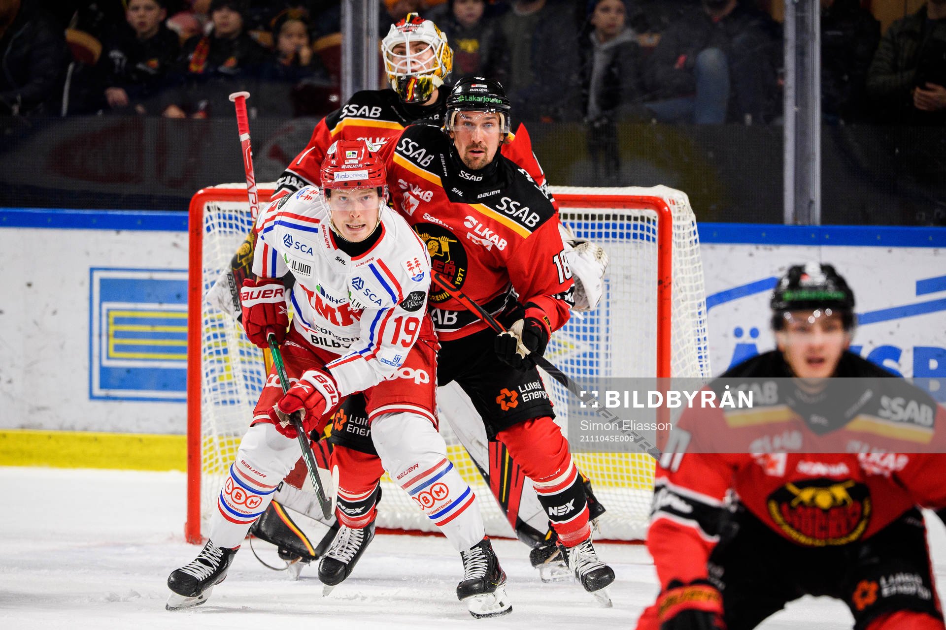 Timrås Erik Andersson och Luleås Sami Lepistö