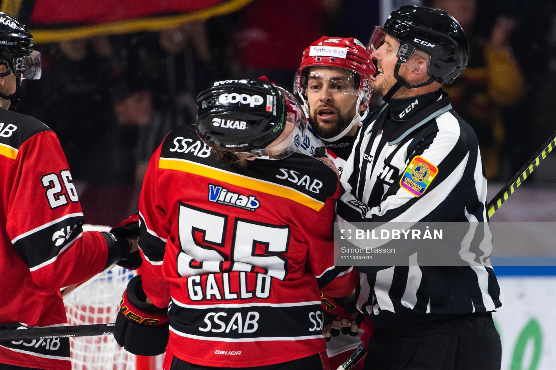 Luleås Vilmos Gallo och Timrås Robin Hanzl